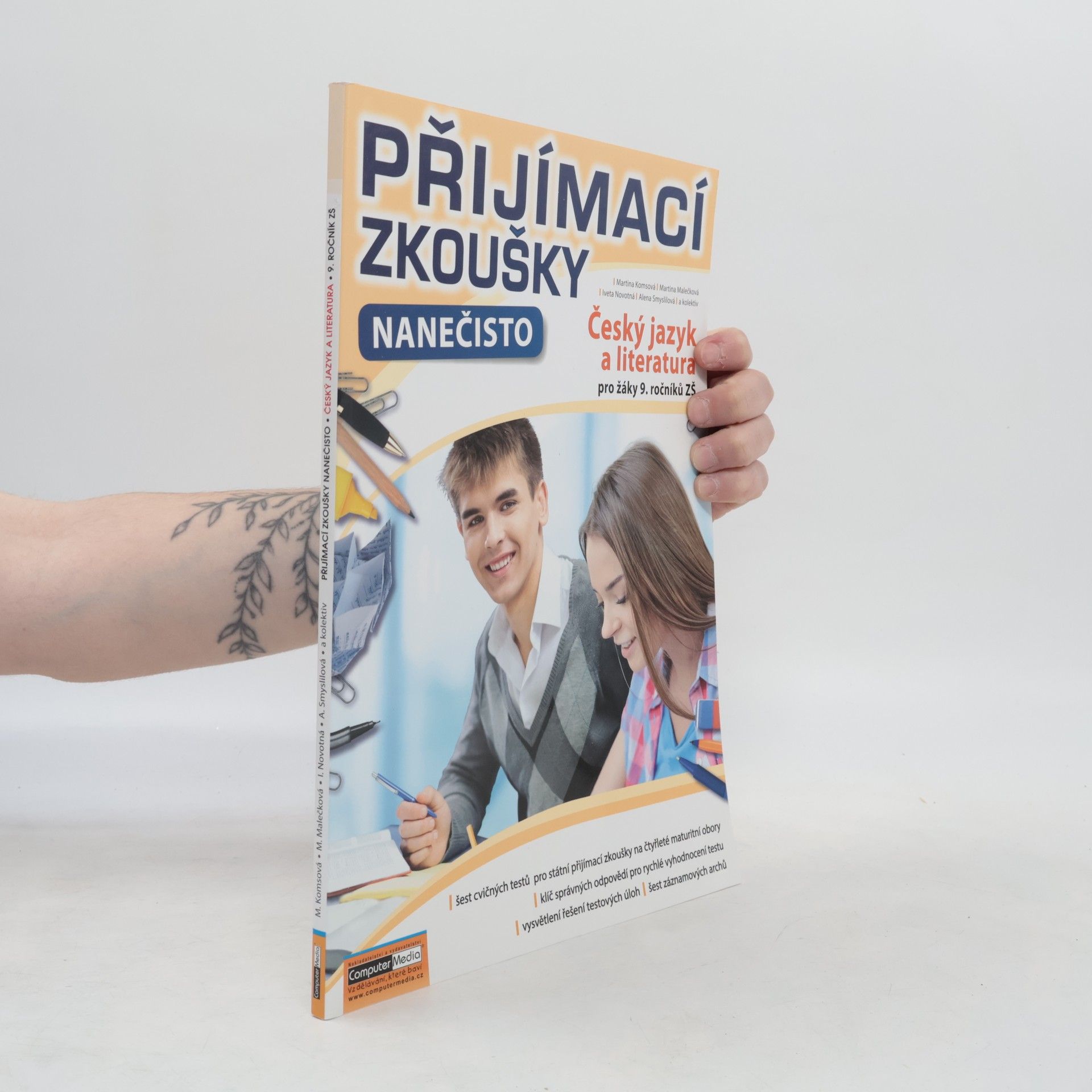 Iveta Novotná Přijímací zkoušky nanečisto. Český jazyk a literatura pro žáky 9. ročníků ZŠ