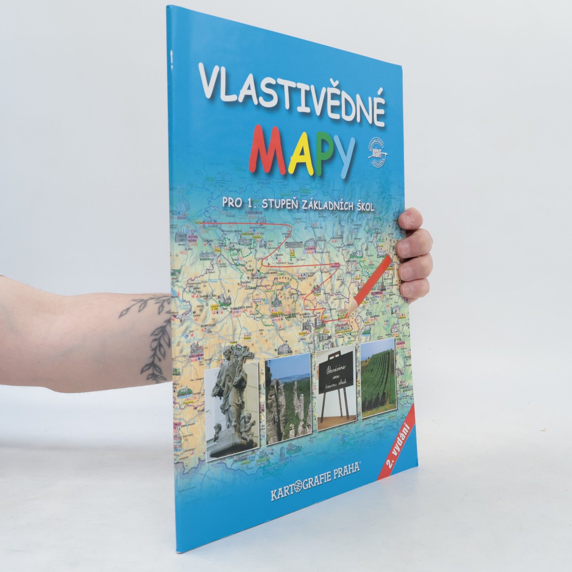 Autorenkollektiv Vlastivědné mapy pro 1. stupeň základních škol