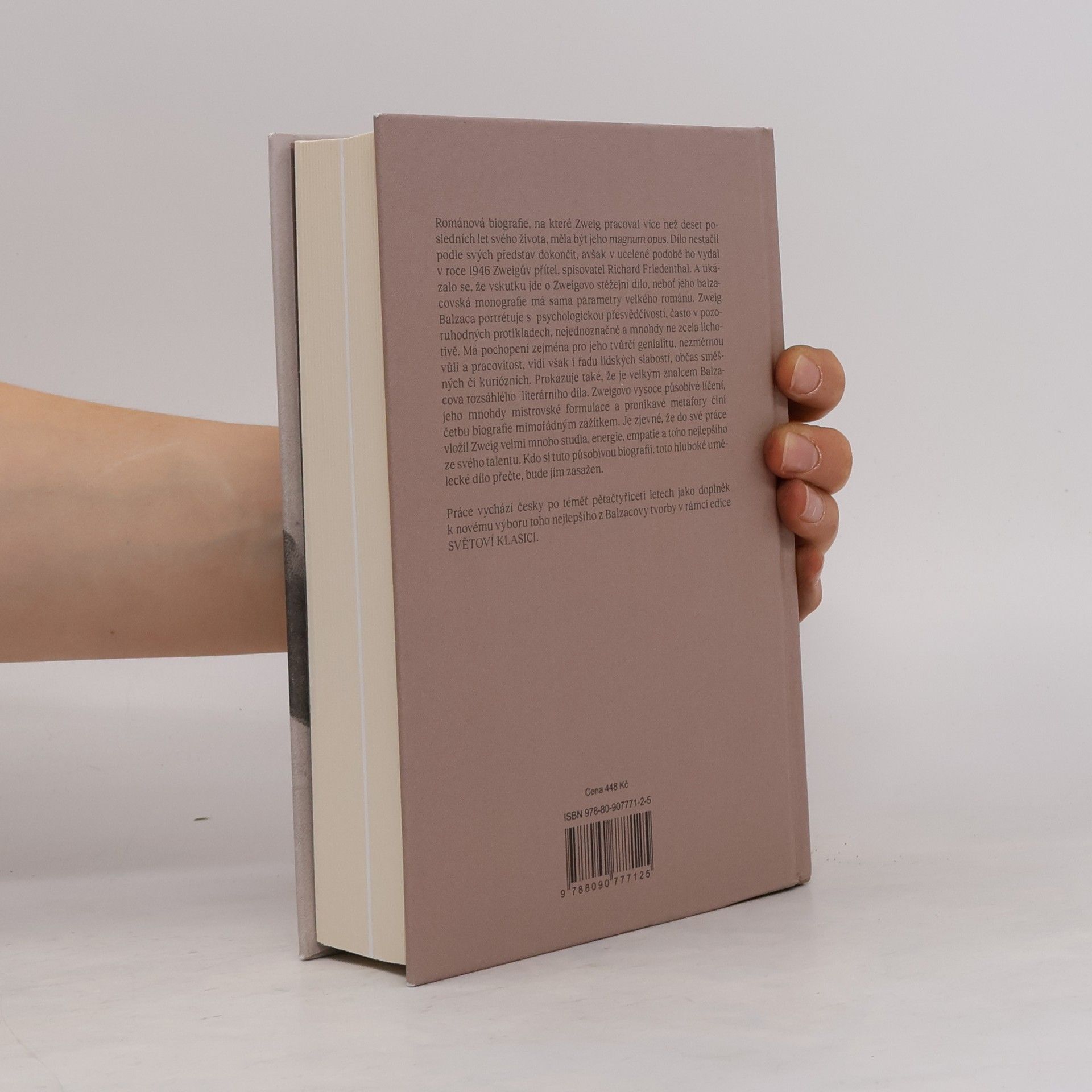 Stefan Zweig Balzac: Román jeho života