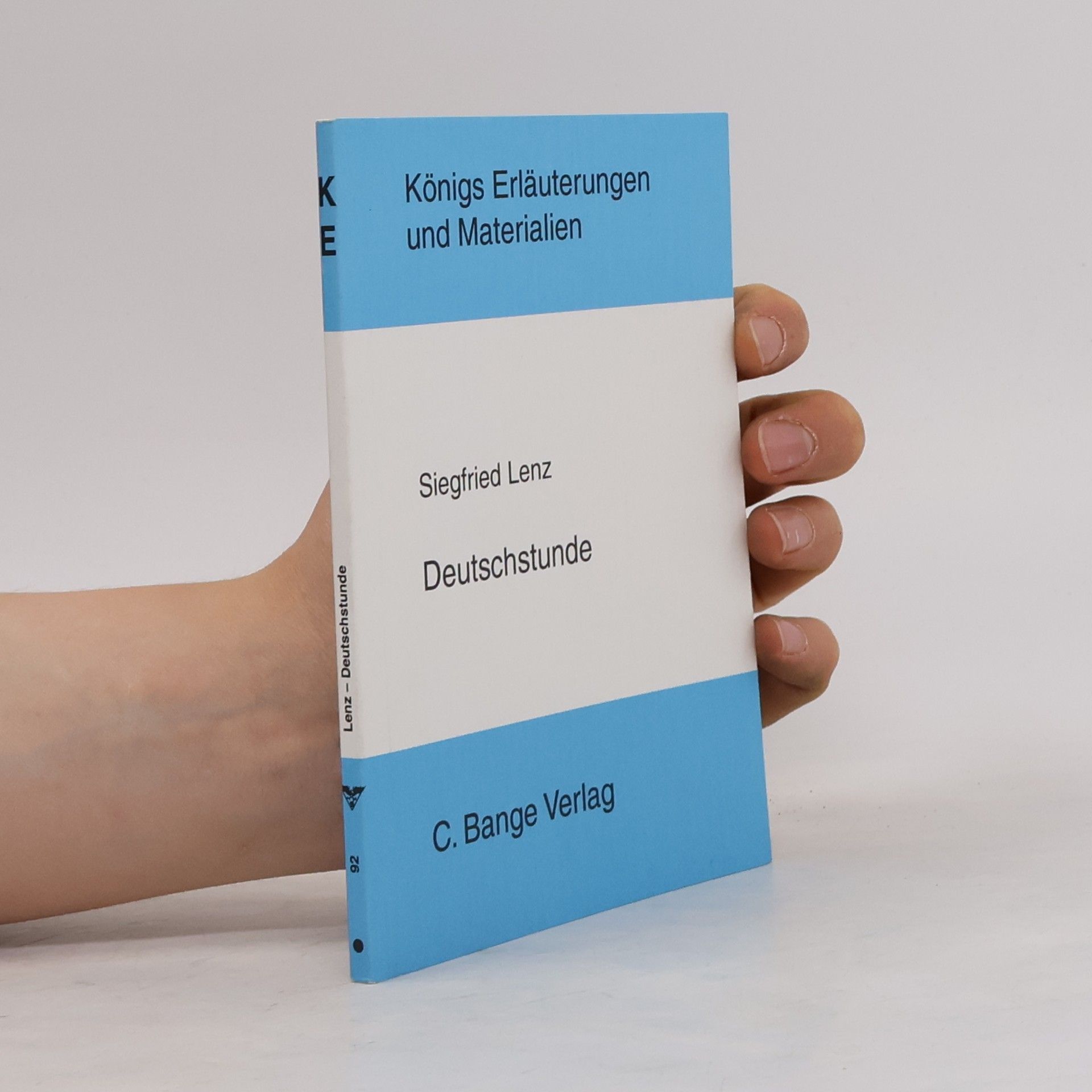 Edgar Neis Königs Erläuterungen und Materialien, Bd.92, Deutschstunde