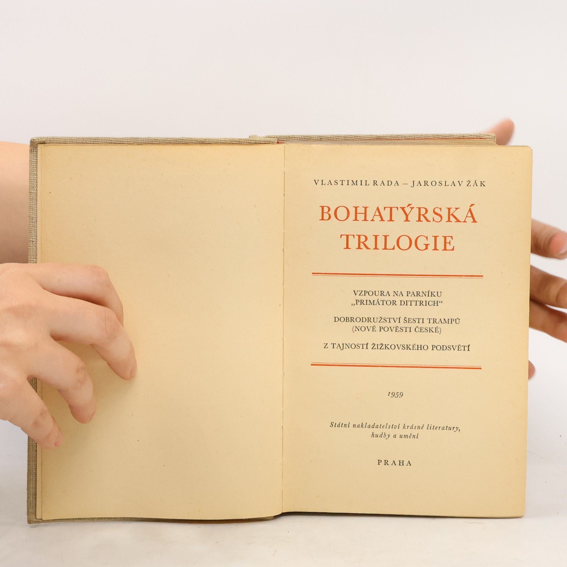 Jaroslav Žák Bohatýrská trilogie