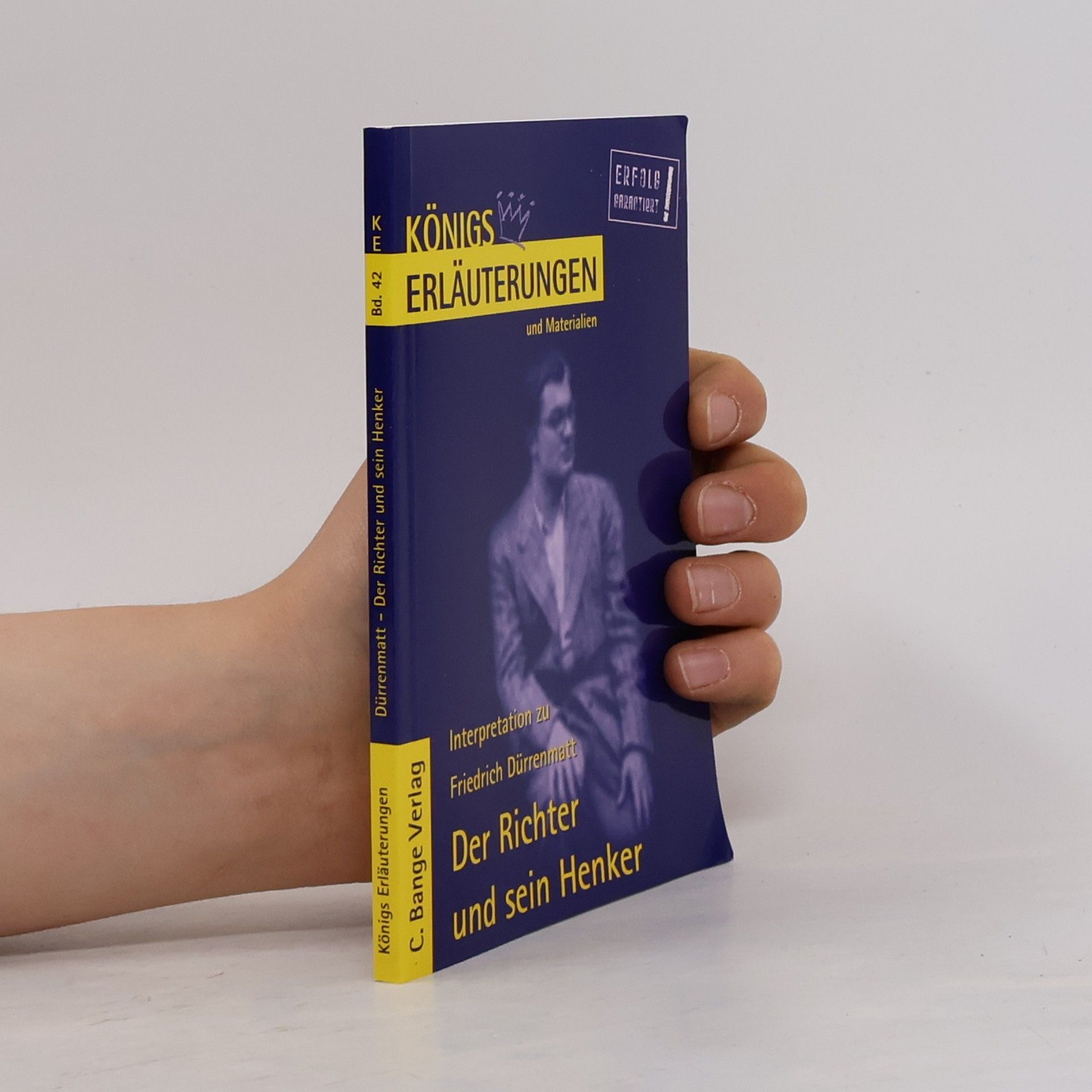 Bernd Matzkowski Erläuterungen zu Friedrich Dürrenmatt, Der Richter und sein Henker