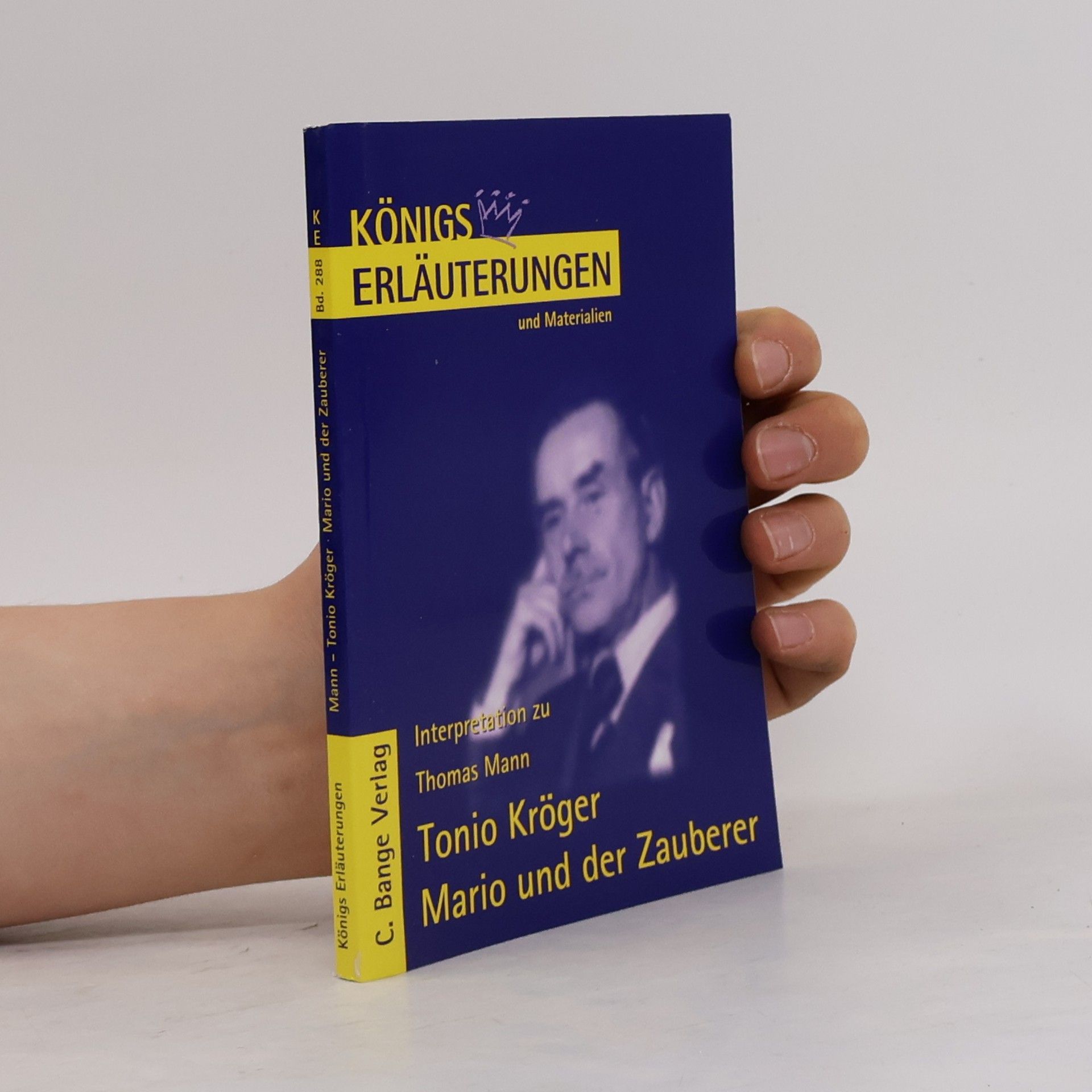Wilhelm Große Erläuterungen zu Thomas Mann, Tonio Kröger, Mario und der Zauberer