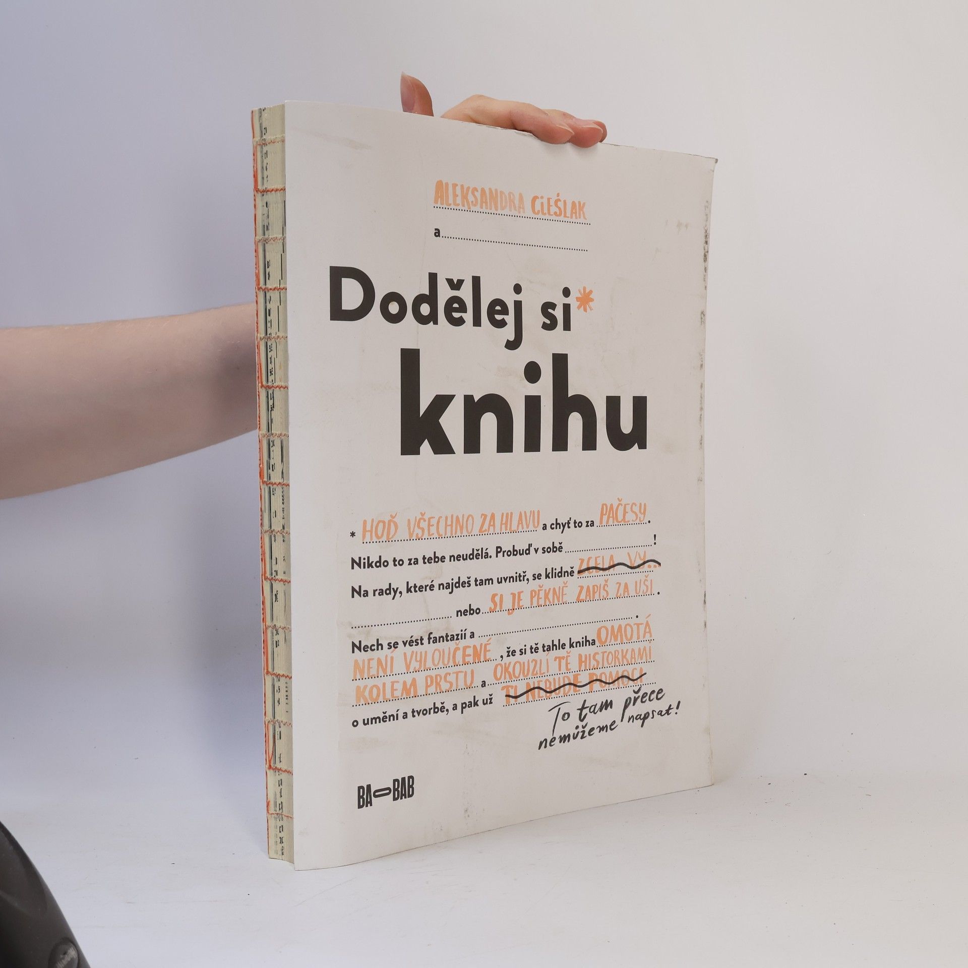 Aleksandra Cieślak Dodělej si knihu