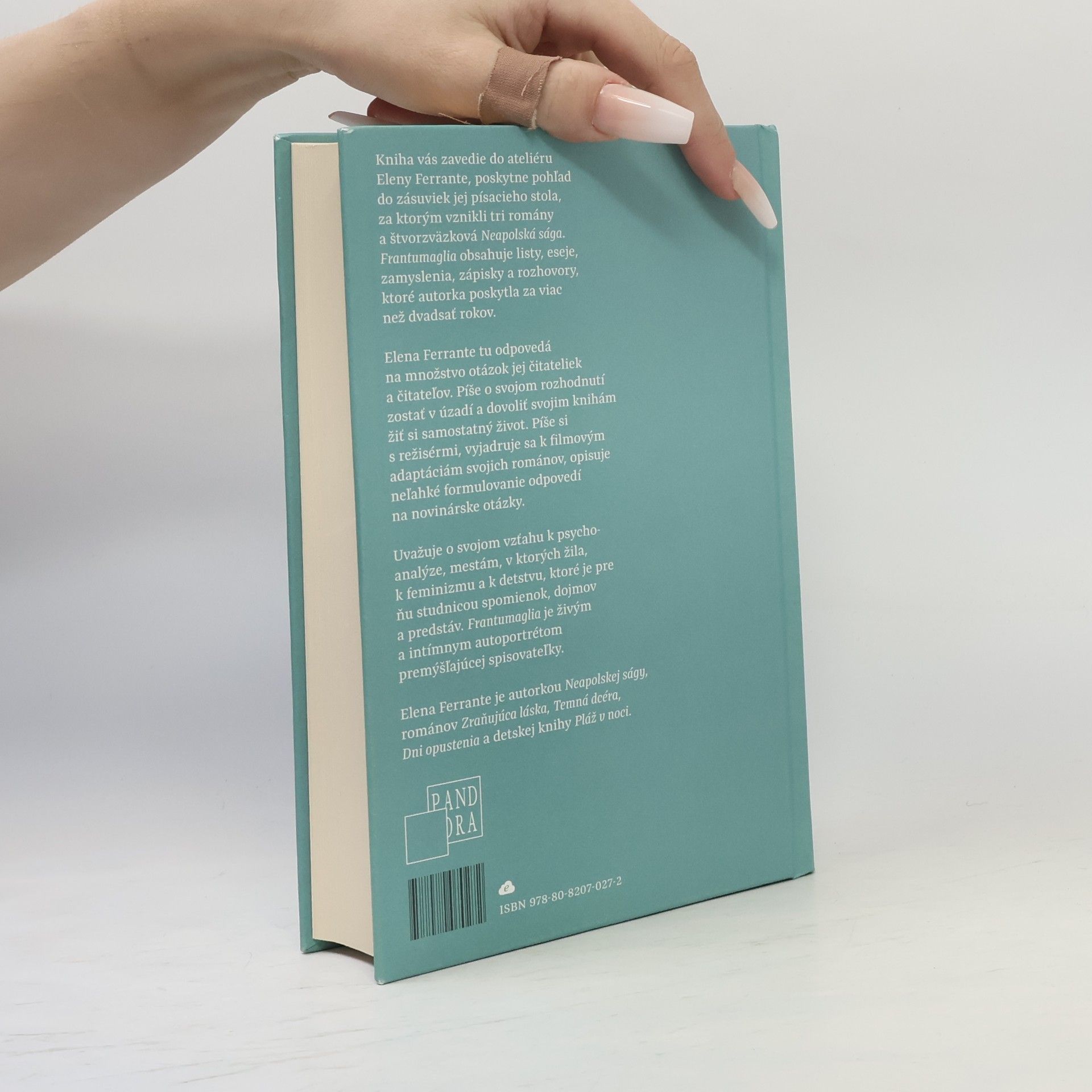 Elena Ferrante Frantumaglia