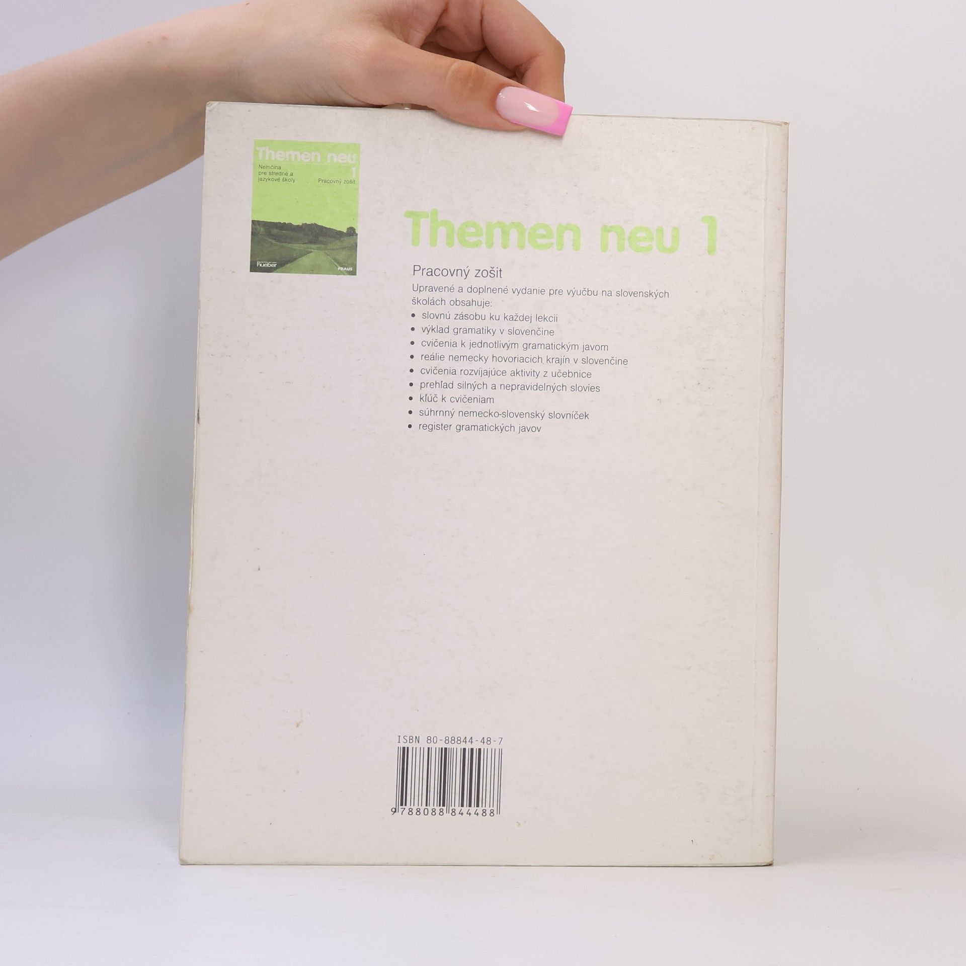 Hartmut Aufderstrasse Themen neu : Nemčina pre stredné a jazykové školy : Pracovný zošit 1