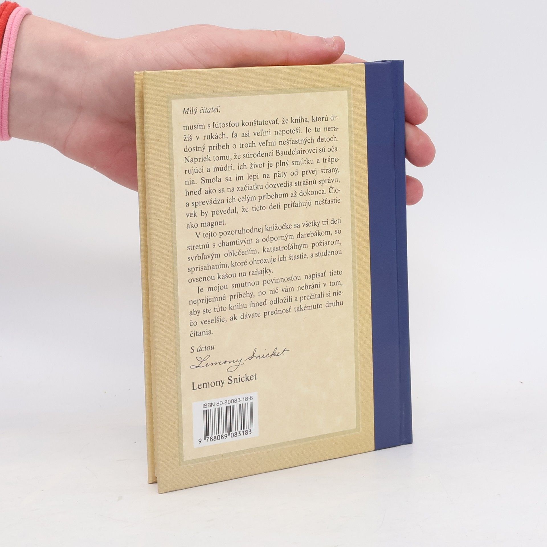 Lemony Snicket Séria nešťastných príbehov 1. Zlý začiatok