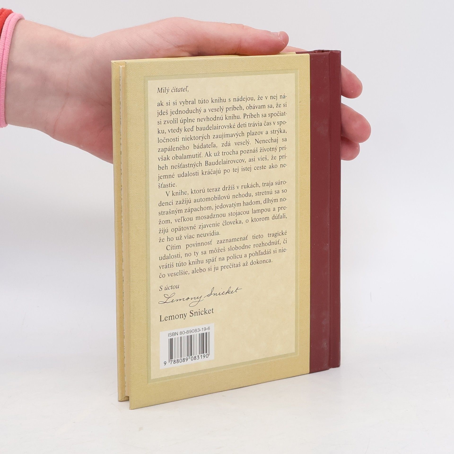 Daniel Handler Hadia izba