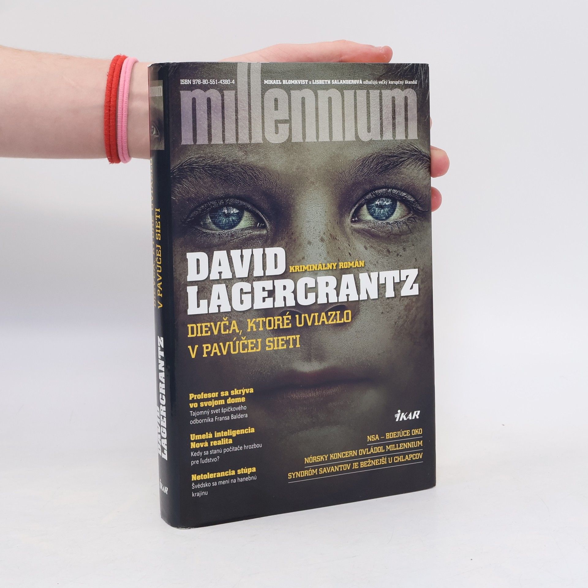 David Lagercrantz Dievča, ktoré uviazlo v pavúčej sieti