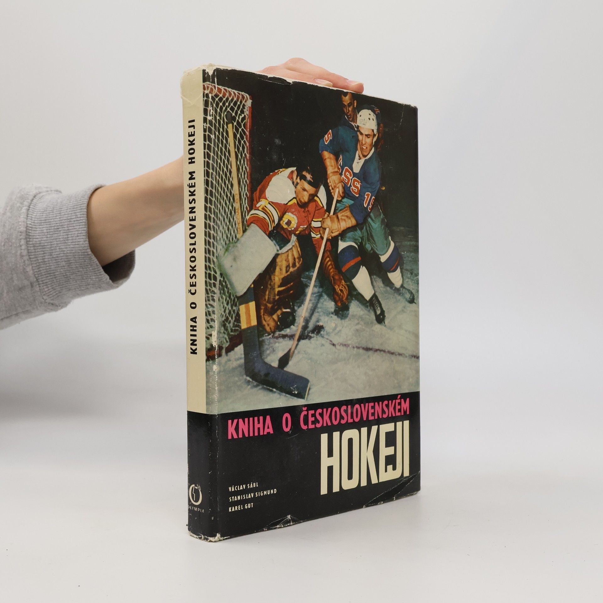 Kniha o československém hokeji