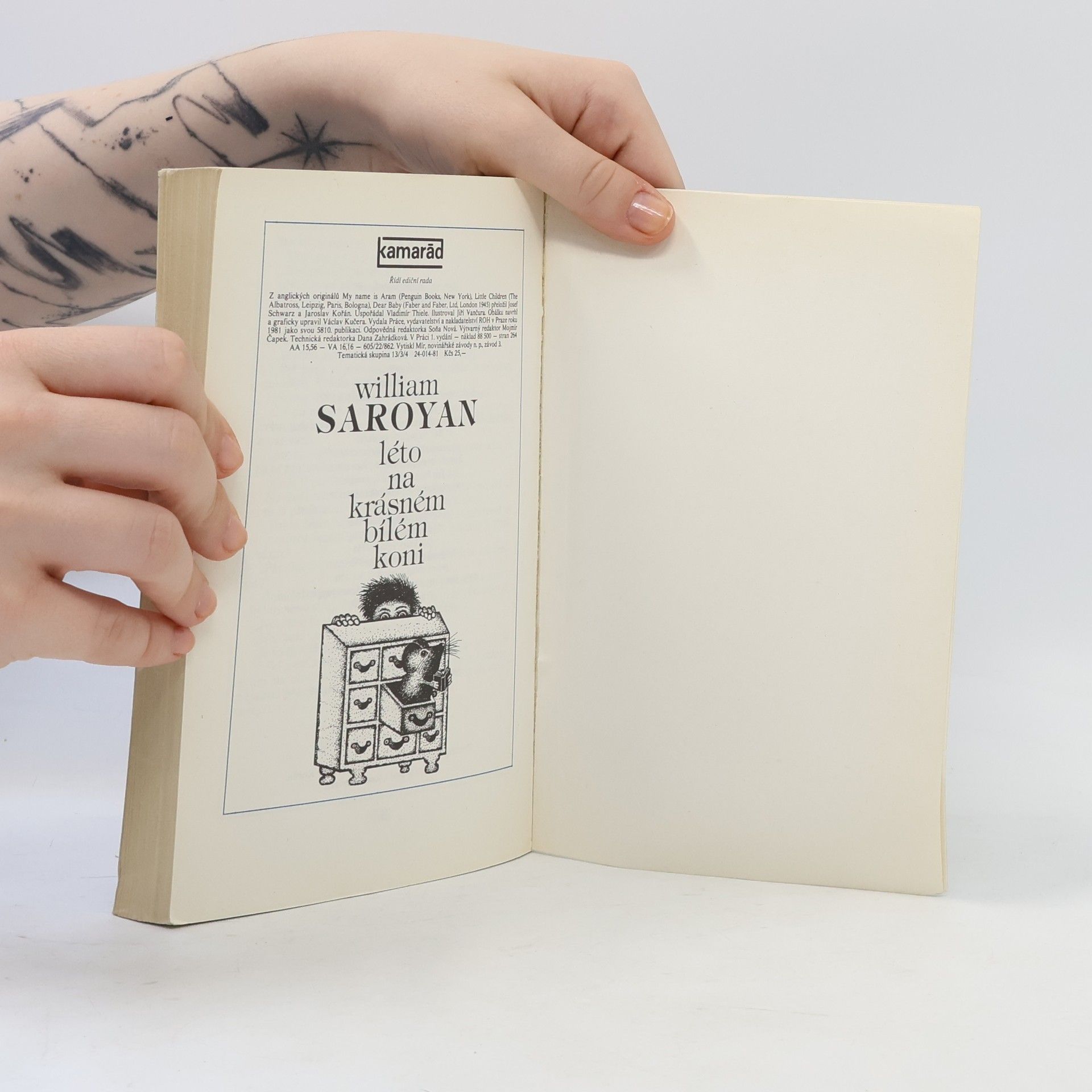 William Saroyan Léto na krásném bílém koni