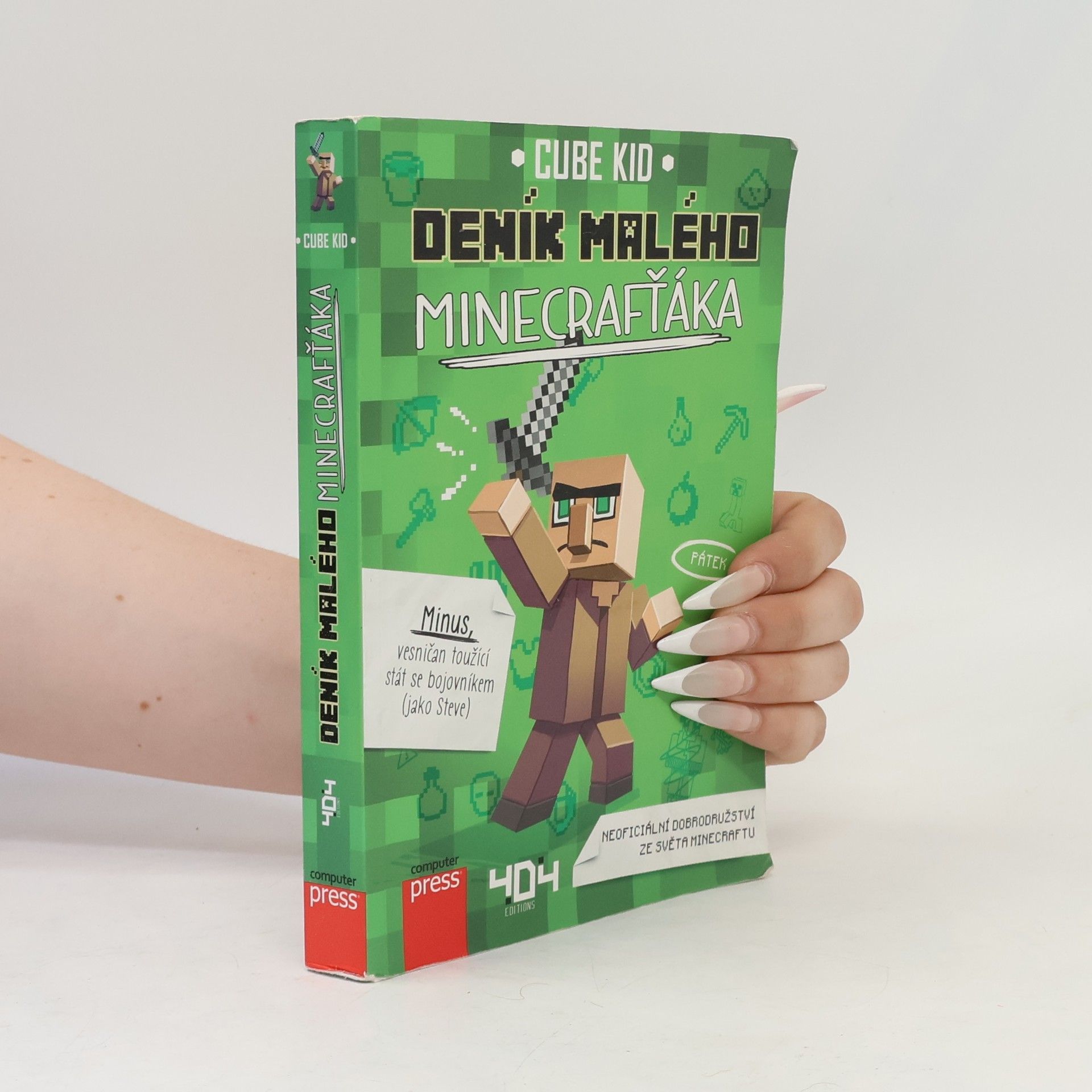 Cube Kid Deník malého Minecrafťáka
