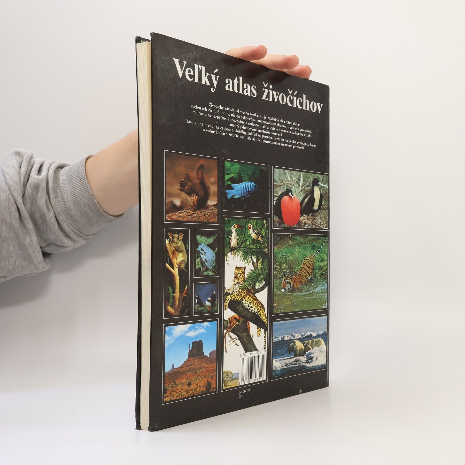 Autorenkollektiv Veľký atlas živočíchov