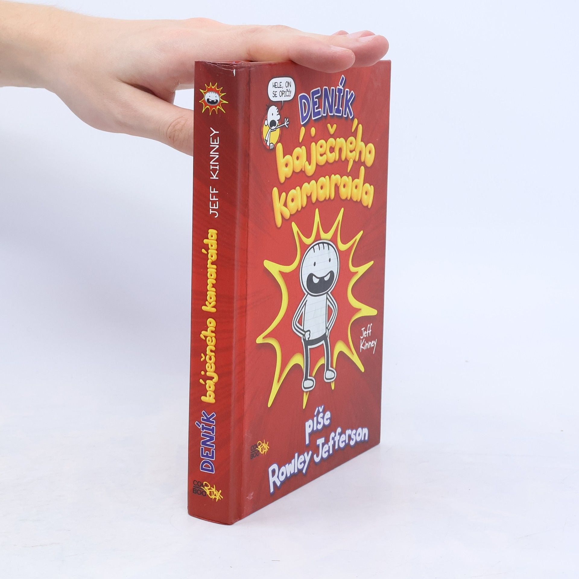 Jeff Kinney Deník báječného kamaráda. Píše Rowley Jefferson