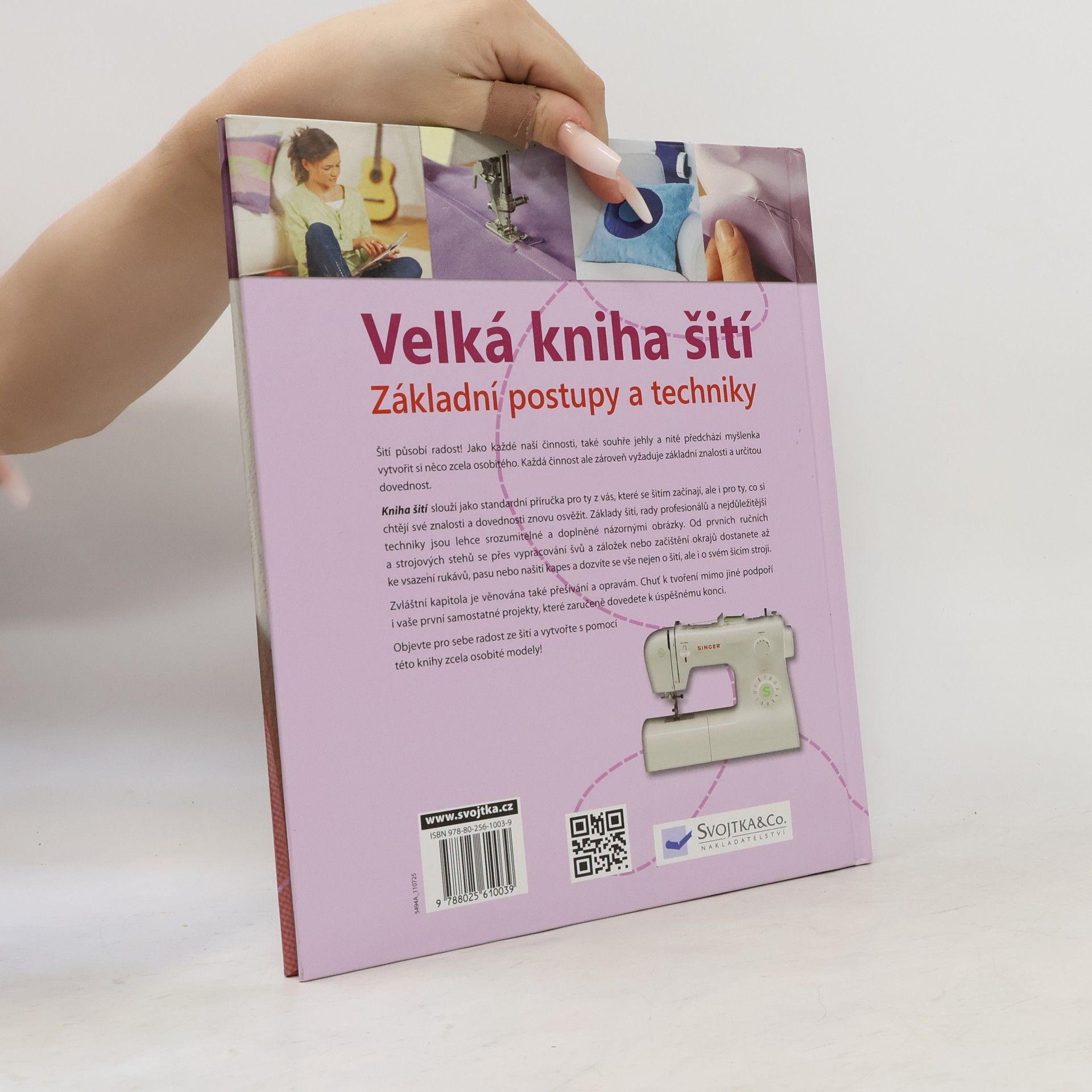 Eva Maria Heller Velká kniha šití : základní postupy a techniky
