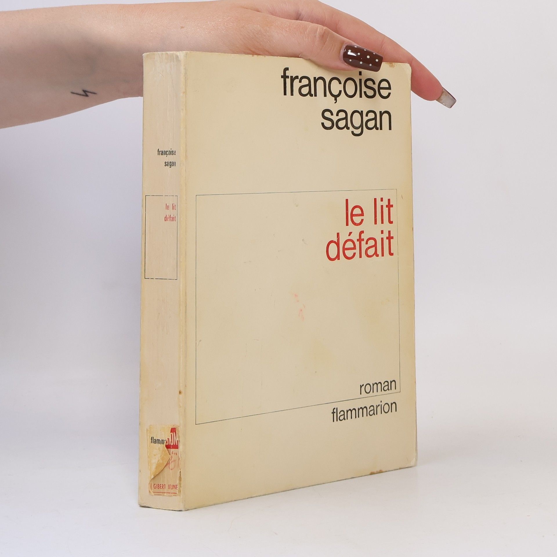 Françoise Sagan Le lit défait
