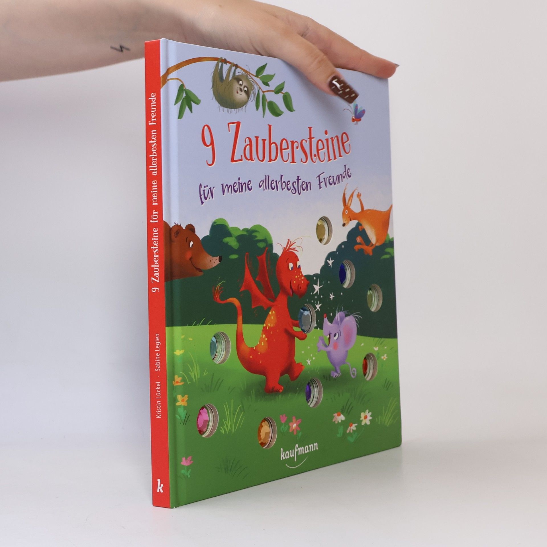 Kristin Lückel 9 Zaubersteine für meine allerbesten Freunde. Funkel-Bilderbuch mit Glitzersteinen
