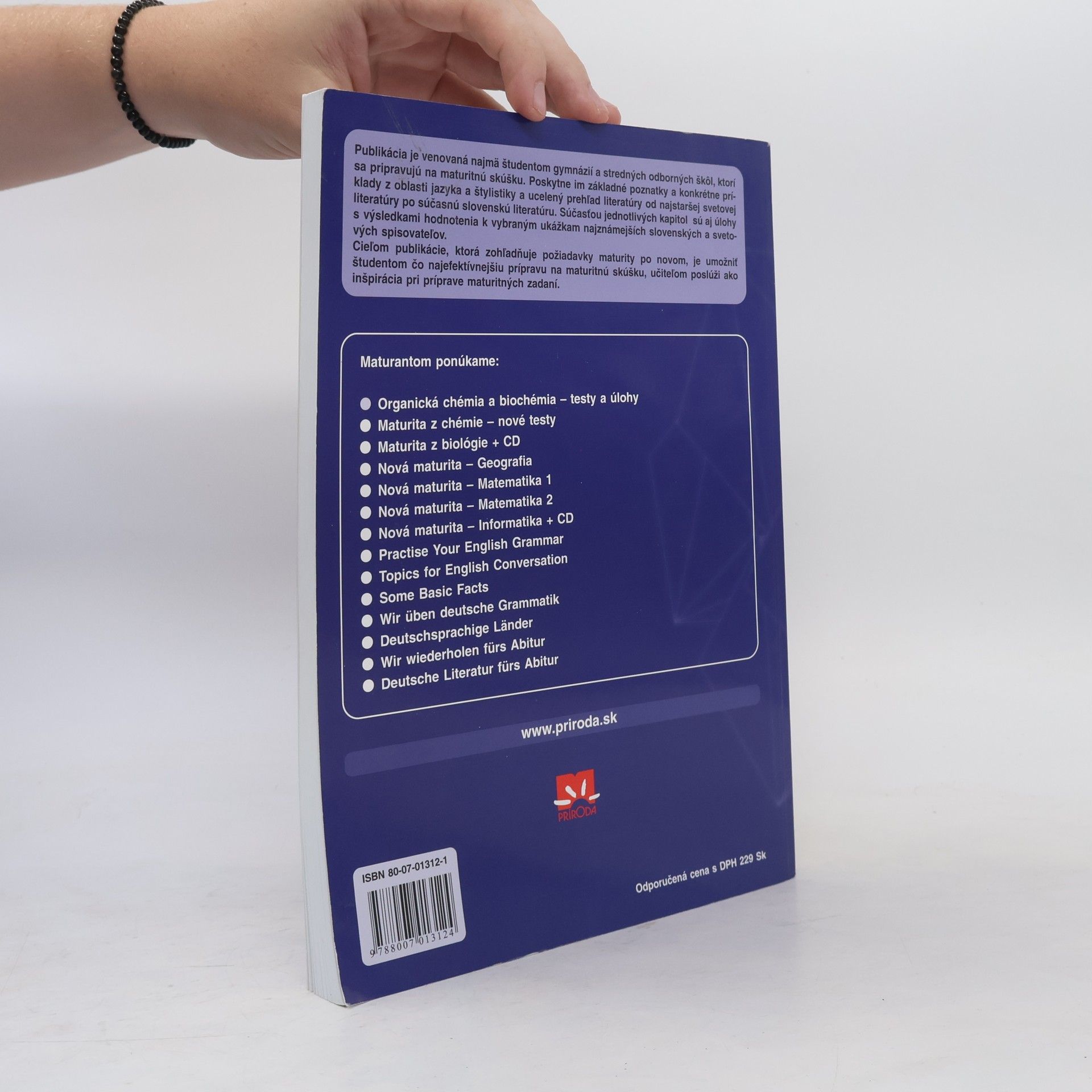 Somorová, Renáta Nová maturita: Slovenský jazyk a literatúra