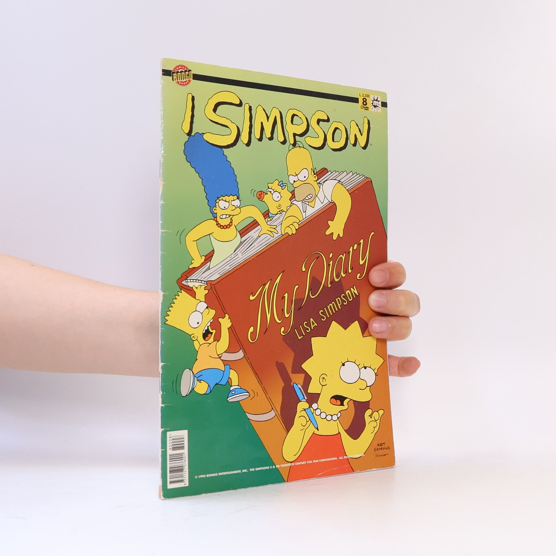 Matt Groening I Simpson. My Diary Lisa Simpson
