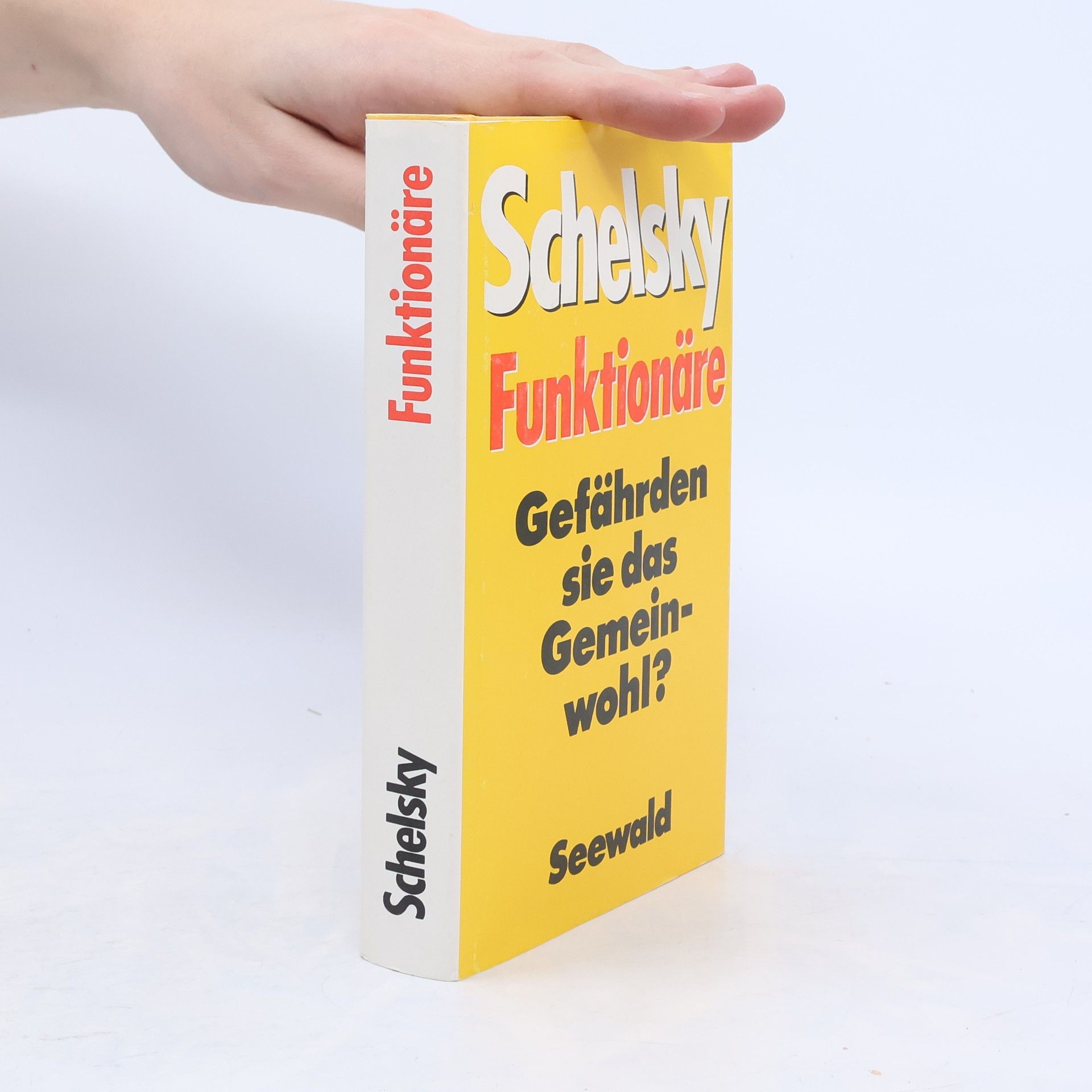 Helmut Schelsky Funktionäre