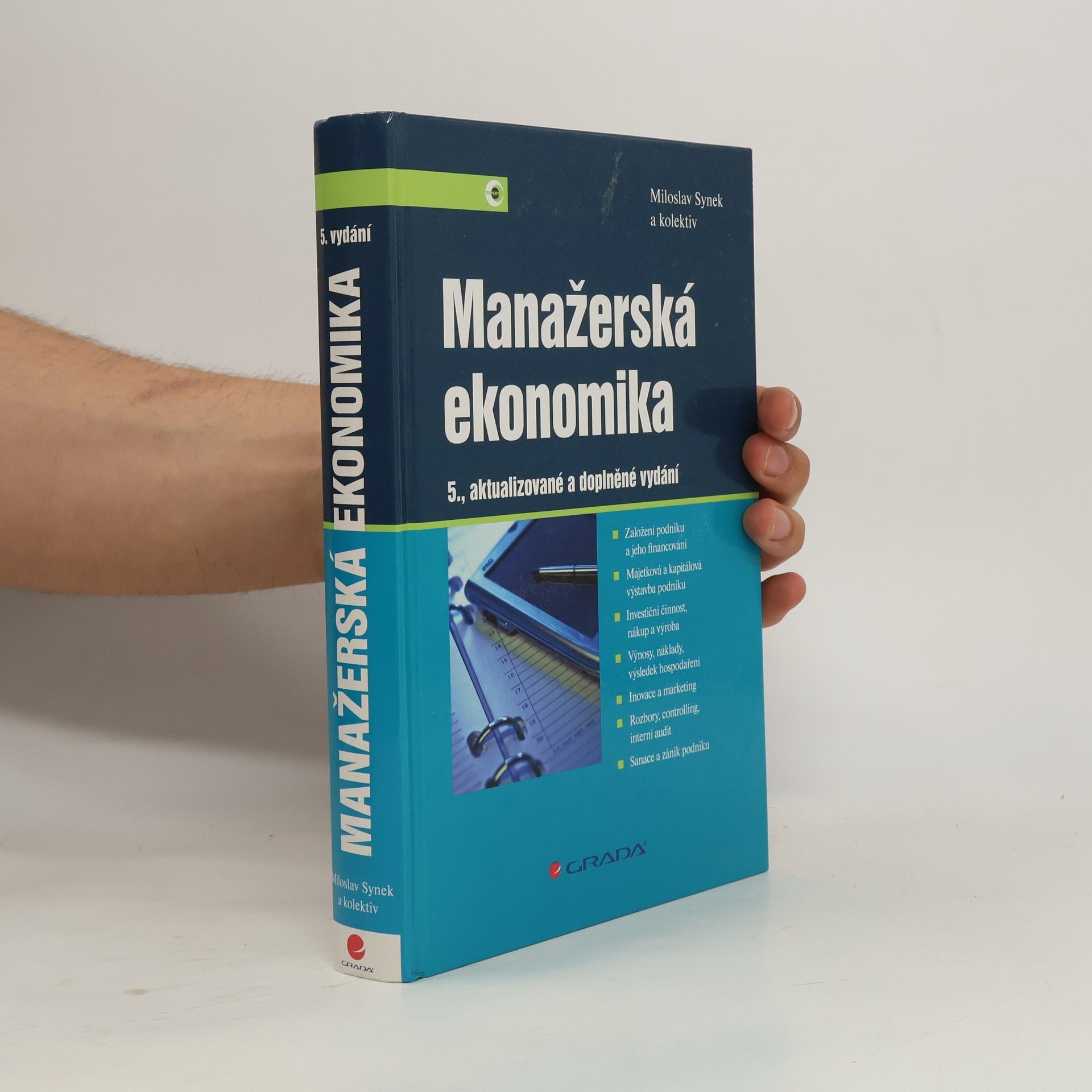 Miloslav Synek Manažerská ekonomika