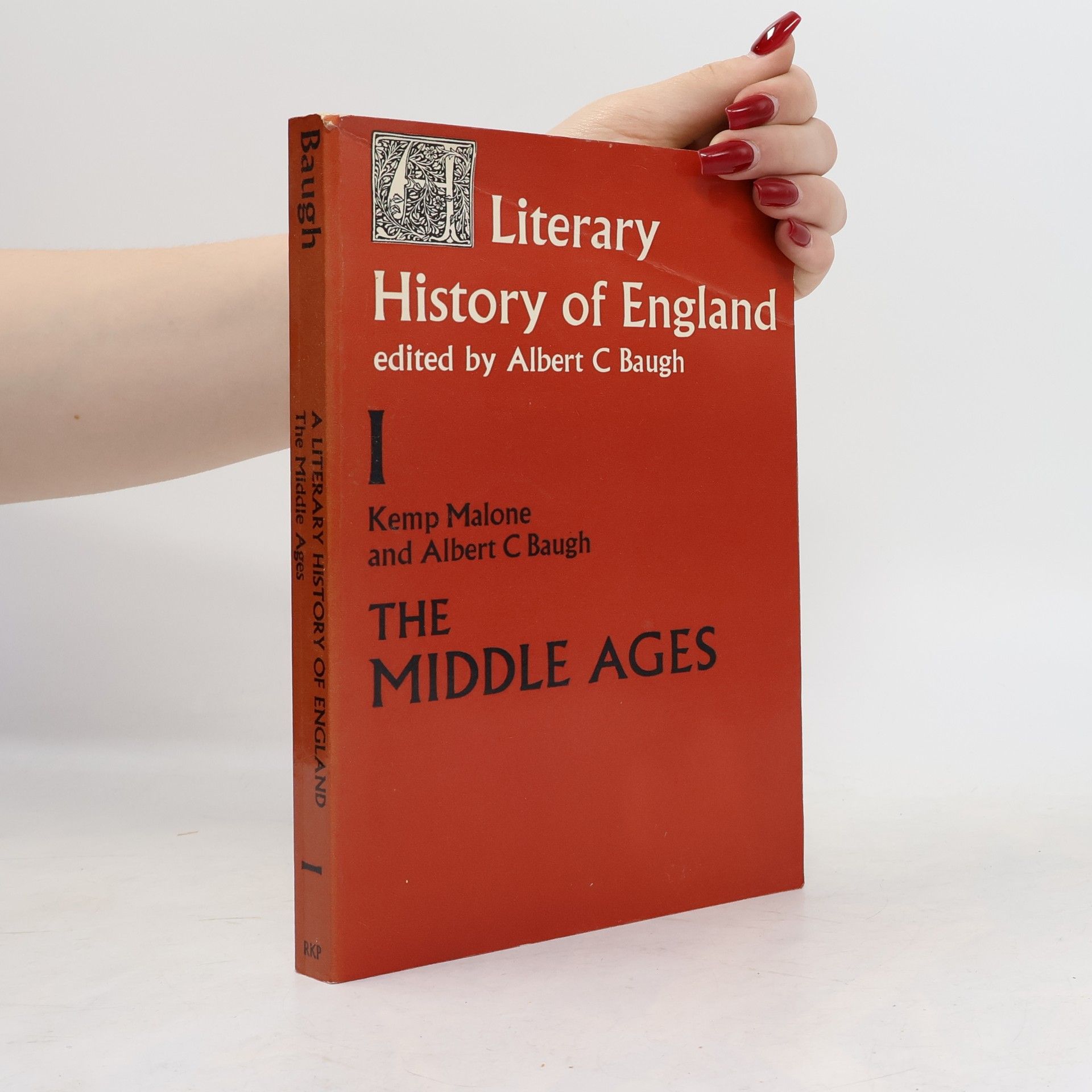 A Literary History of England I.