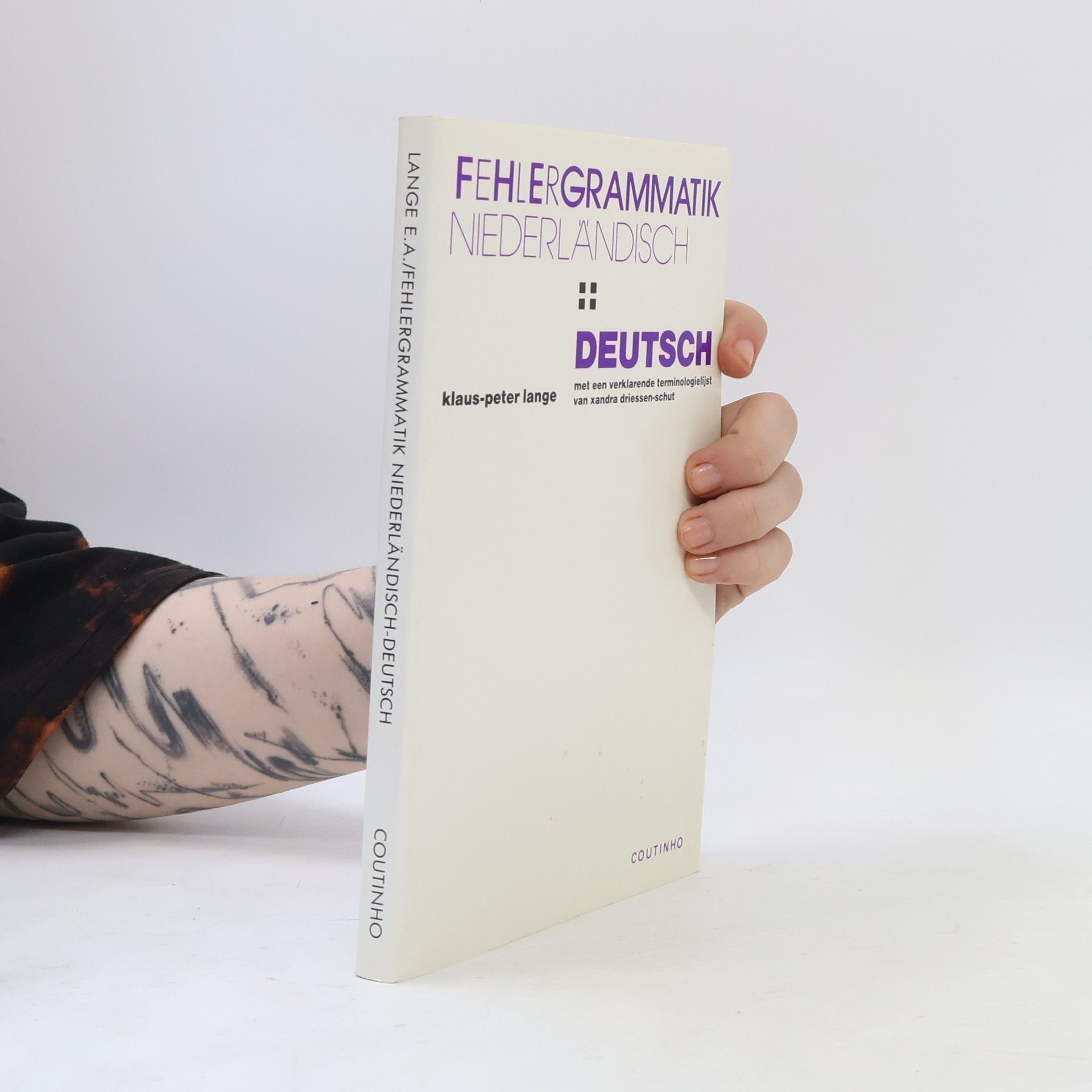 Klaus-Peter Lange Fehlergrammatik Niederländisch-Deutsch
