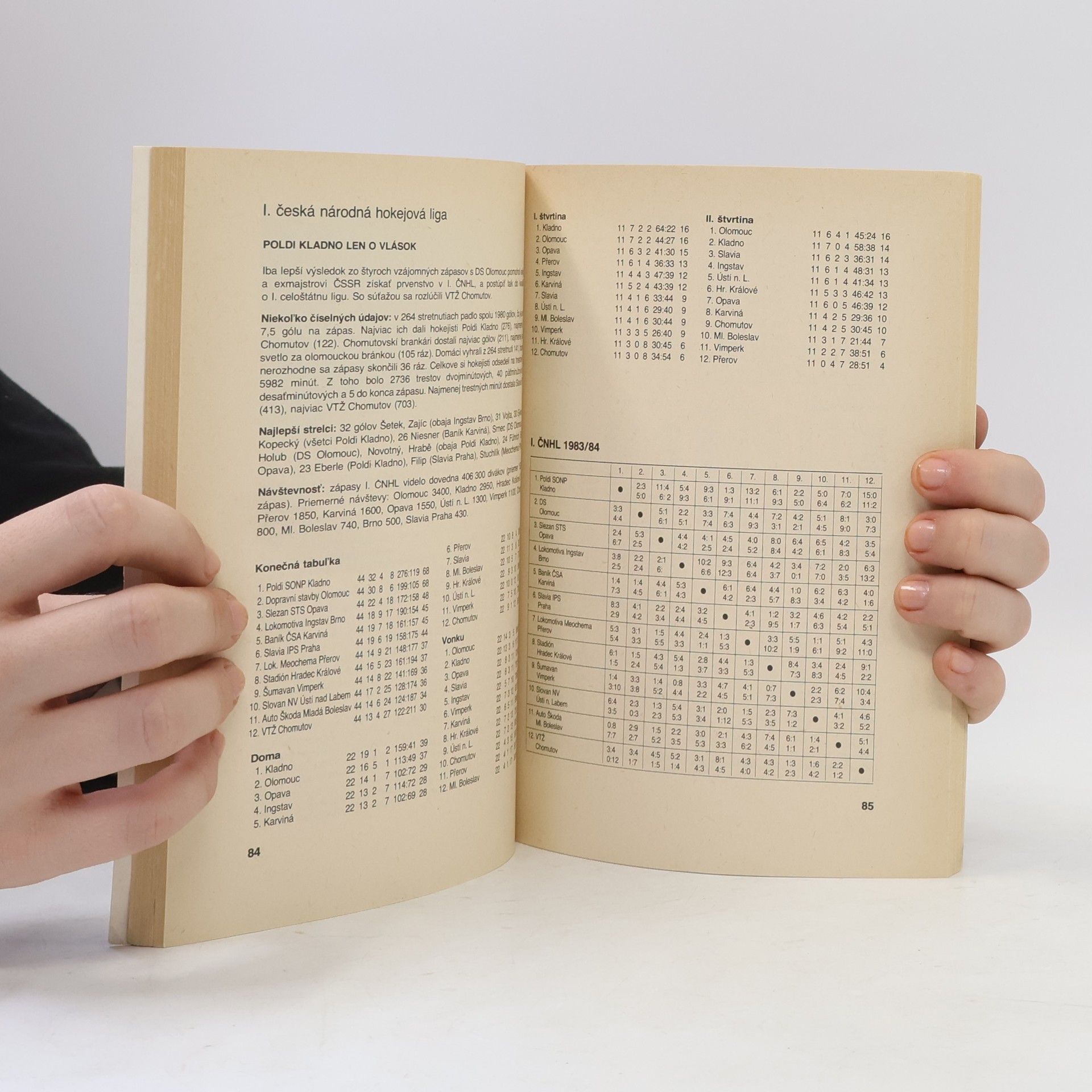 Autorenkollektiv Hokej ročenka 83/84