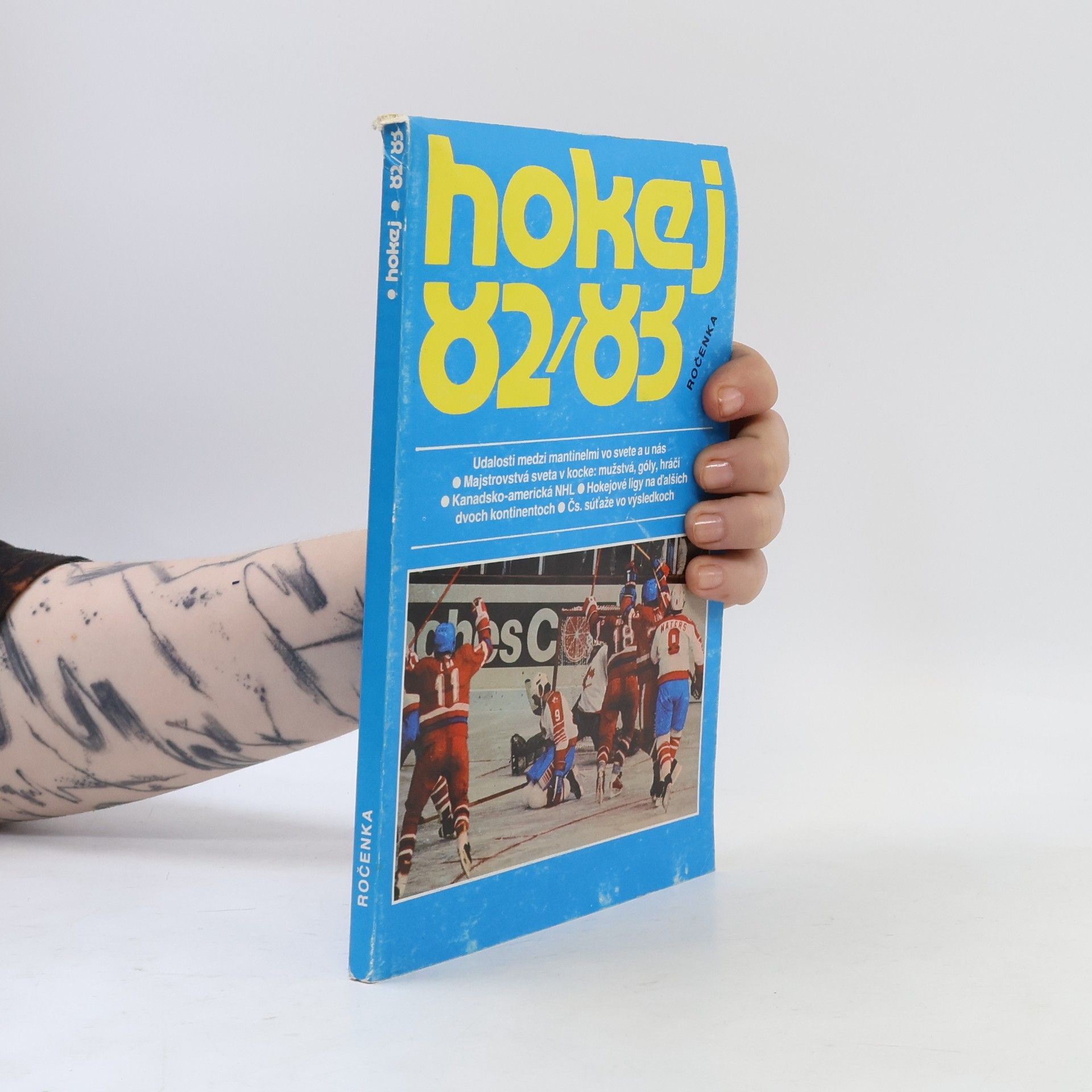 Ján Meisner Hokej 82/83. Ročenka
