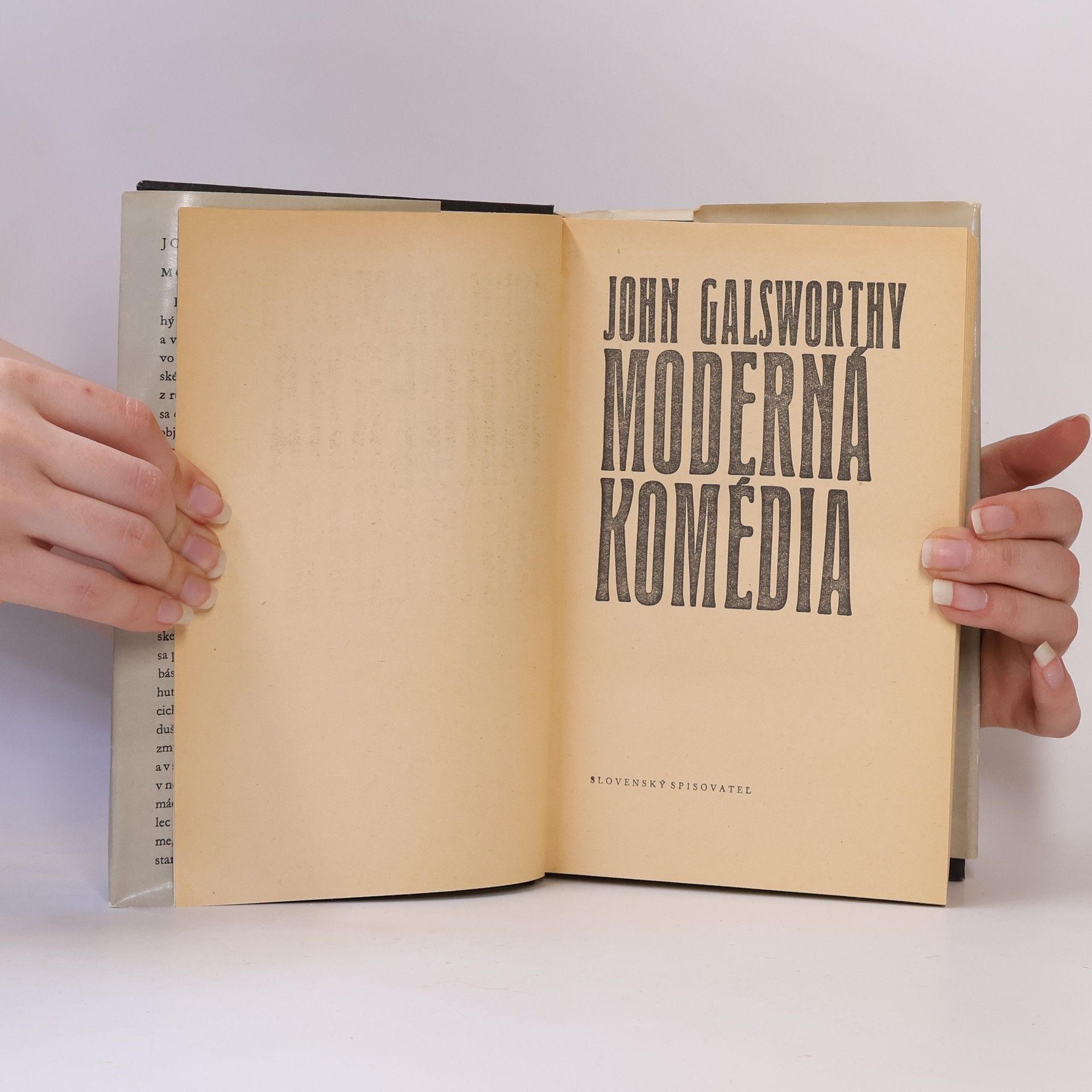John Galsworthy Moderná komédia
