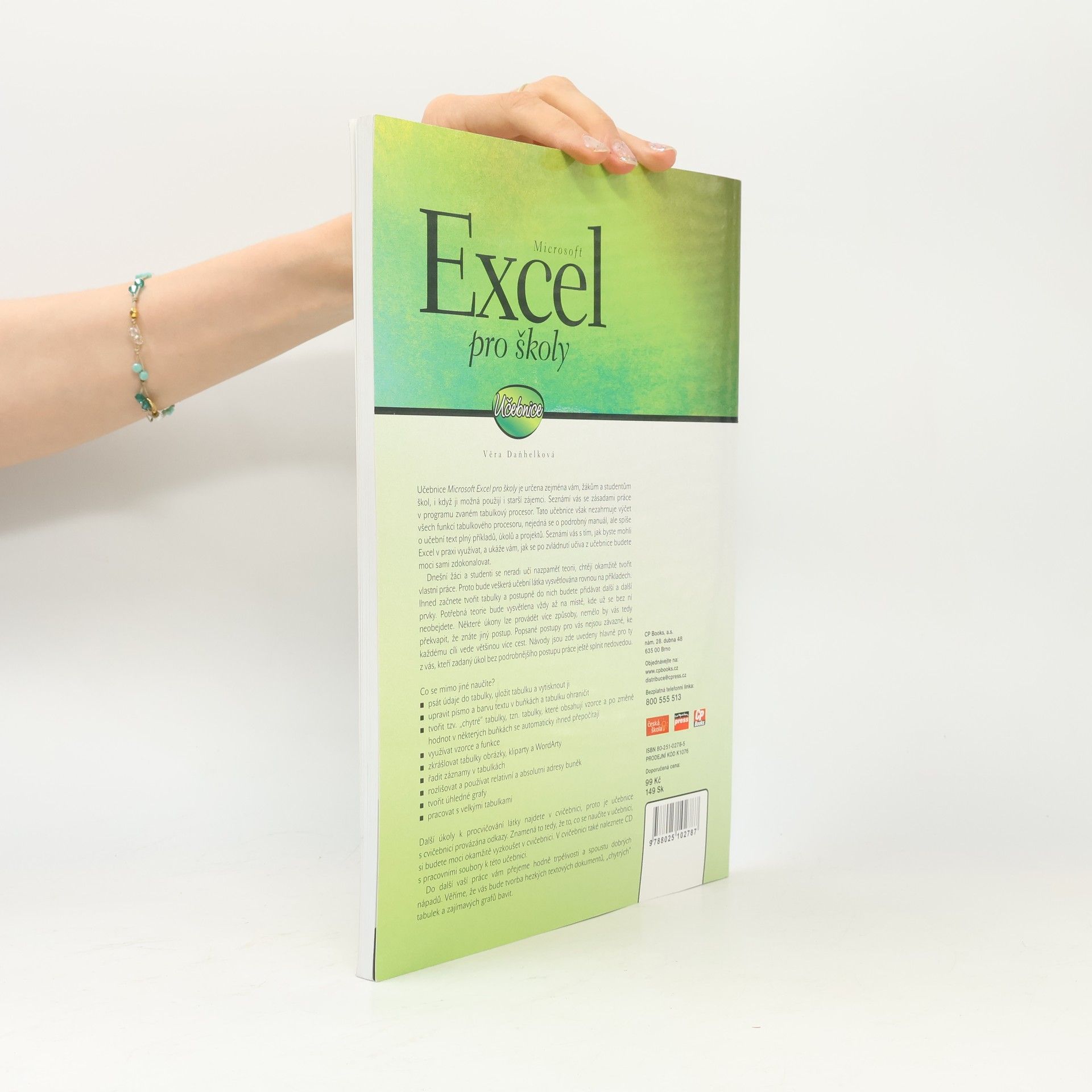 Věra Daňhelková Excel pro školy - učebnice