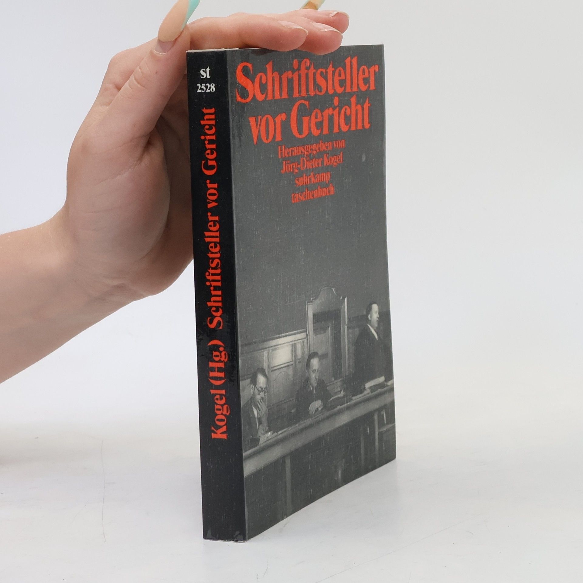Radio Bremen Suhrkamp Taschenbuch: Schriftsteller vor Gericht