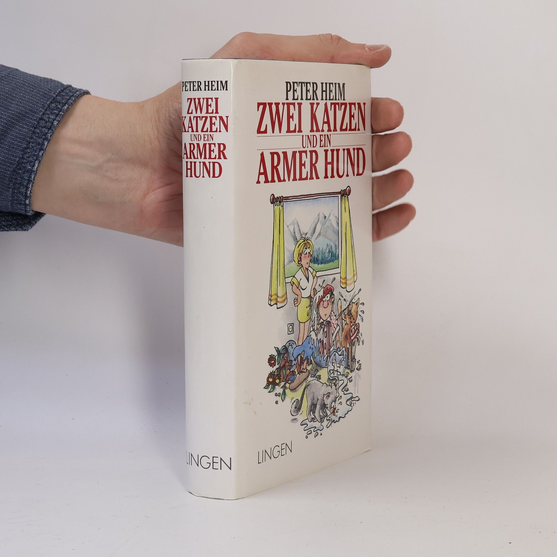 Hans-Peter Heim Zwei Katzen und ein Armer Hund