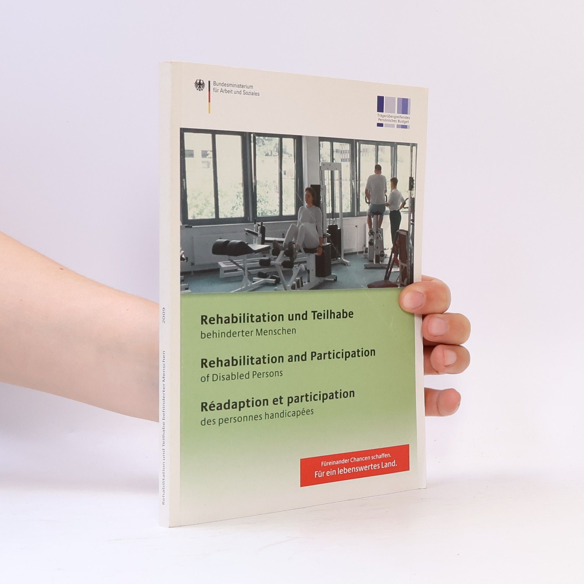 Autorenkollektiv Rehabilitation und Teilhabe behinderter Menschen. Rehabilitation and Participation of Disabled Persons. Réadaptation et participation des personnes handicapées