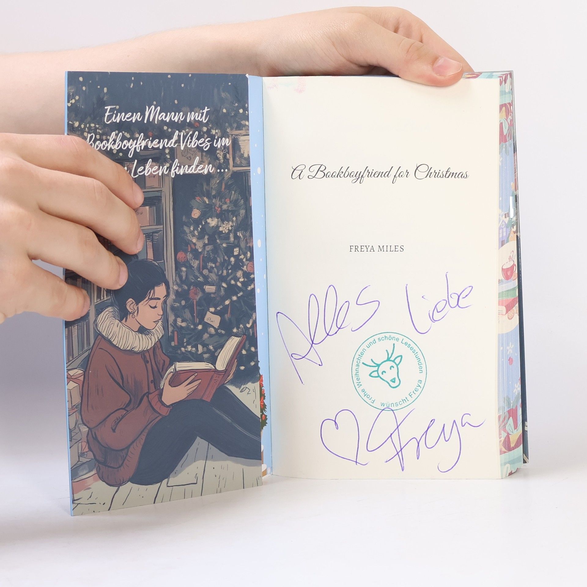 Freya Miles A Bookboyfriend for Christmas