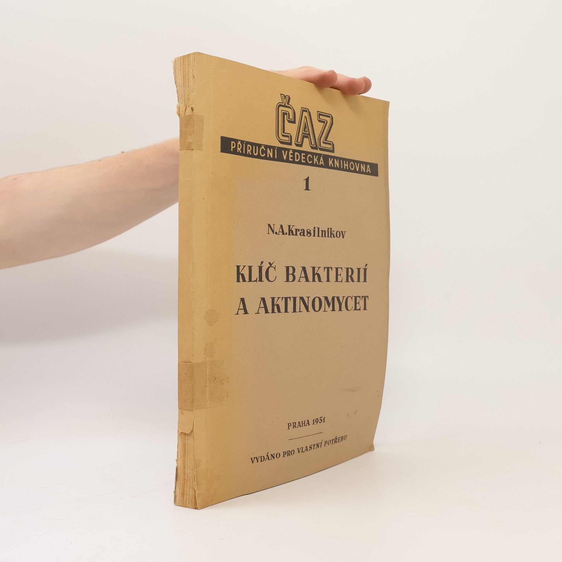 N.A. Krasilnikov Klíč bakterií a aktinomycet
