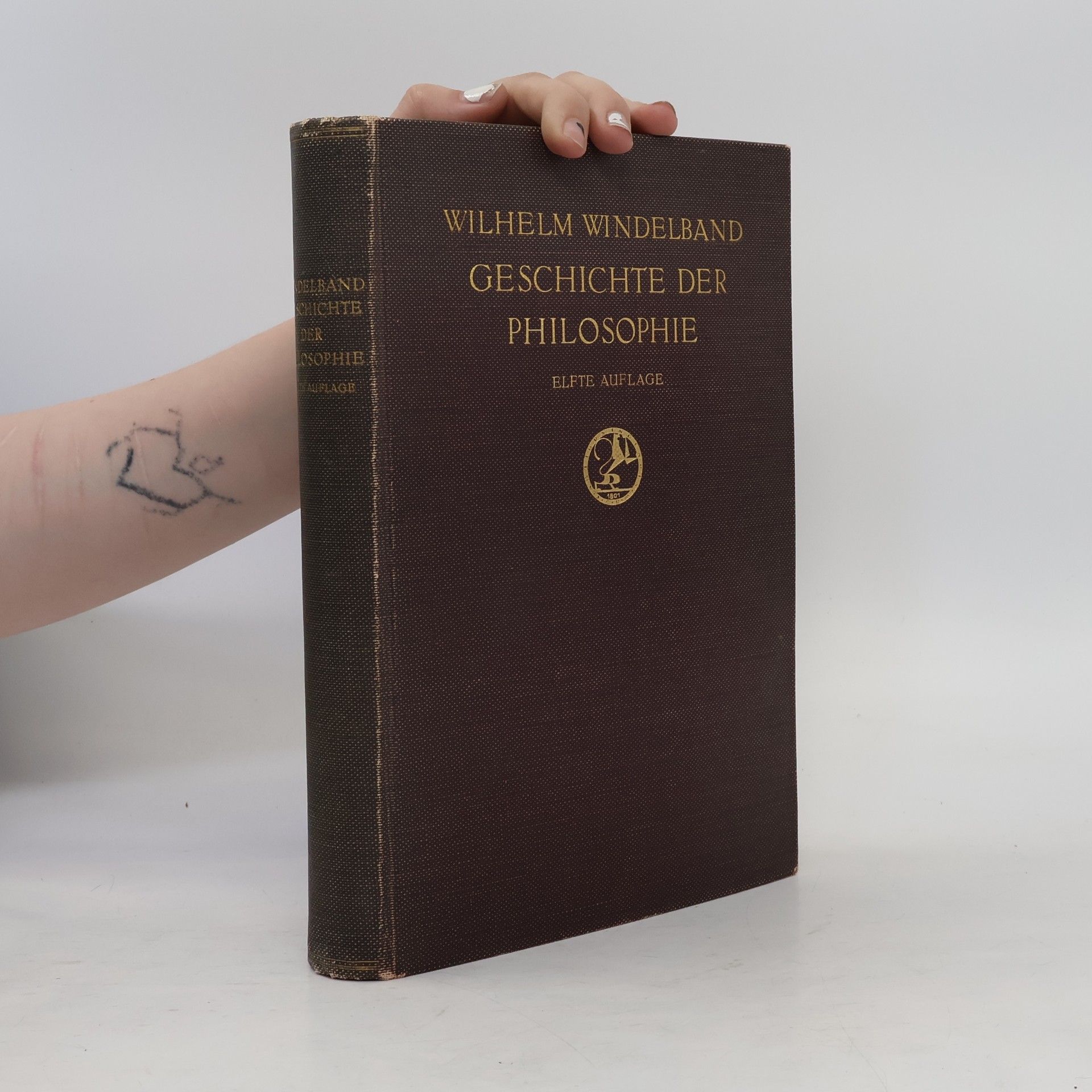 Wilhelm Windelband Geschichte der Philosphie