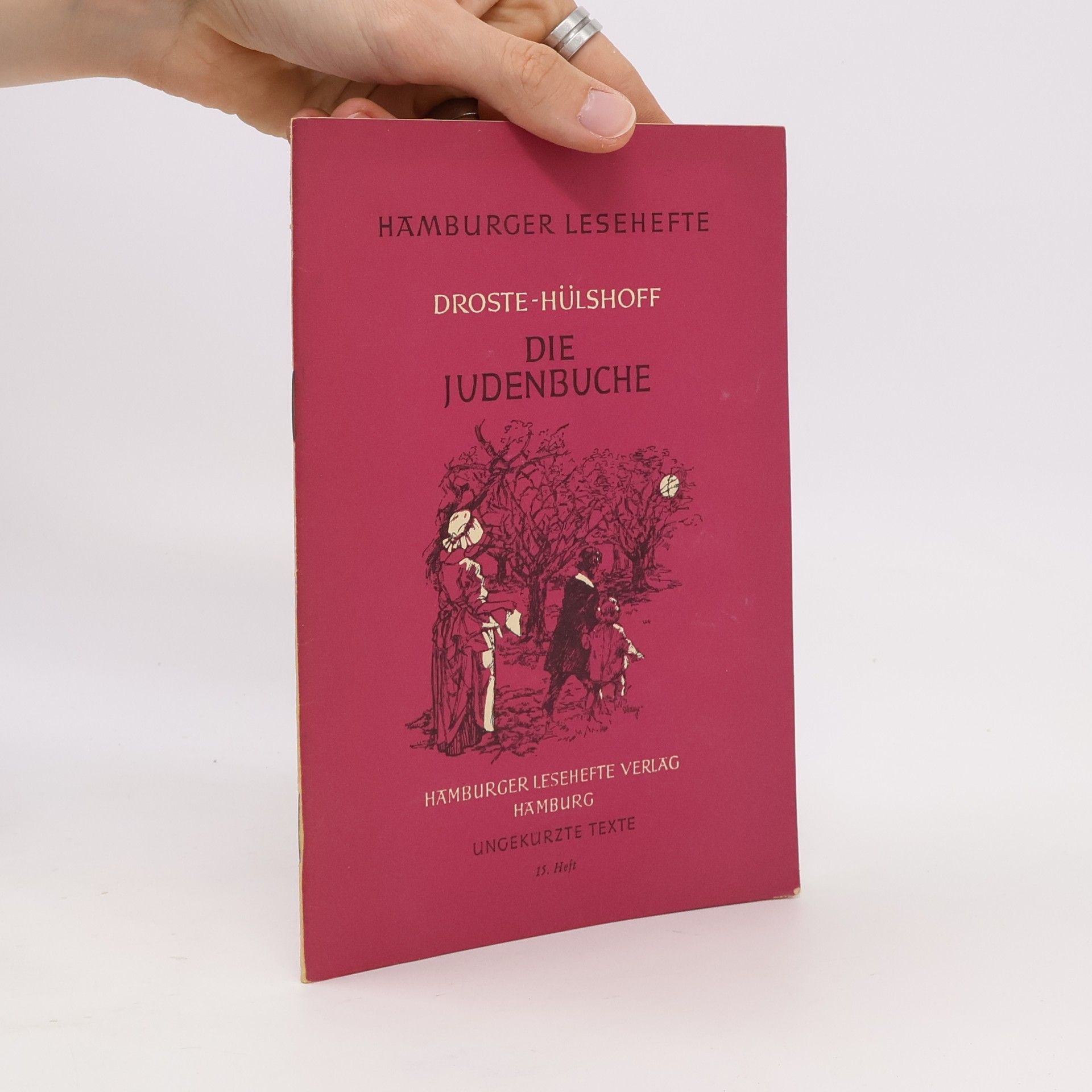 Annette von Droste-Hülshoff Die Judenbuche