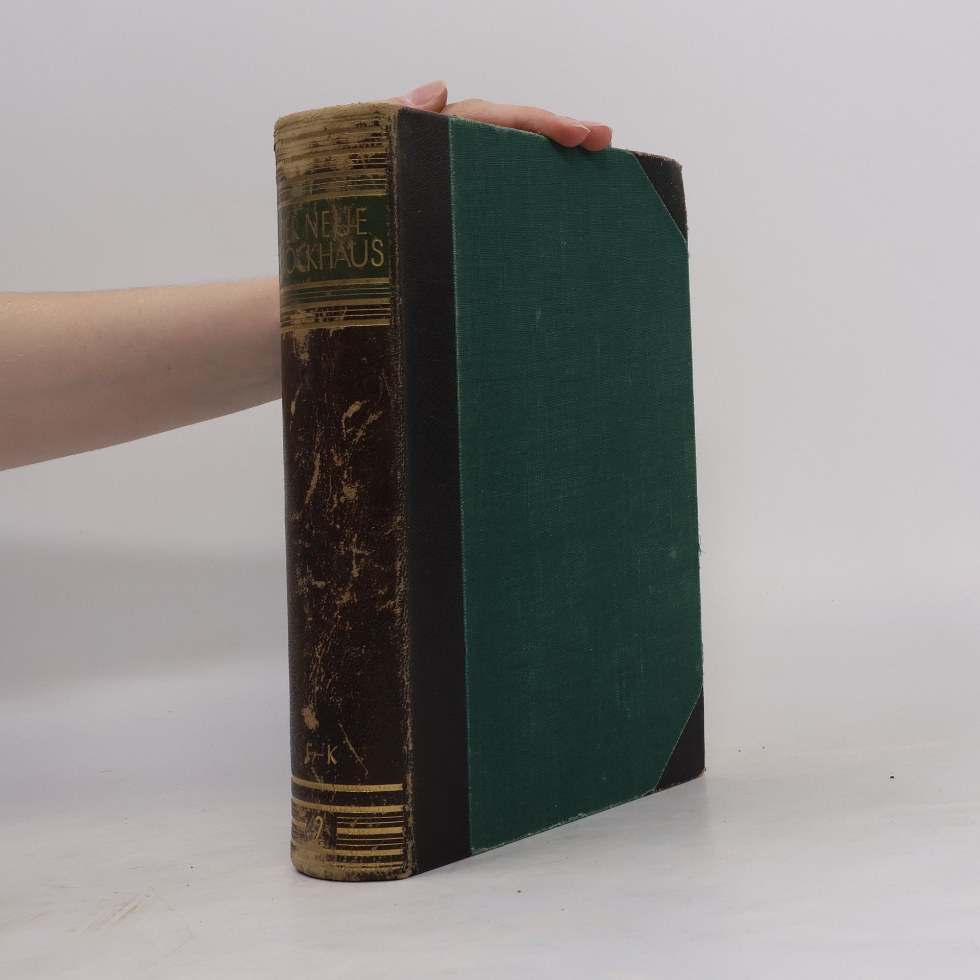 Autorenkollektiv Allbuch in vier Bänden und einem Atlas. Der Neue Brockhaus. 2. díl, F-K