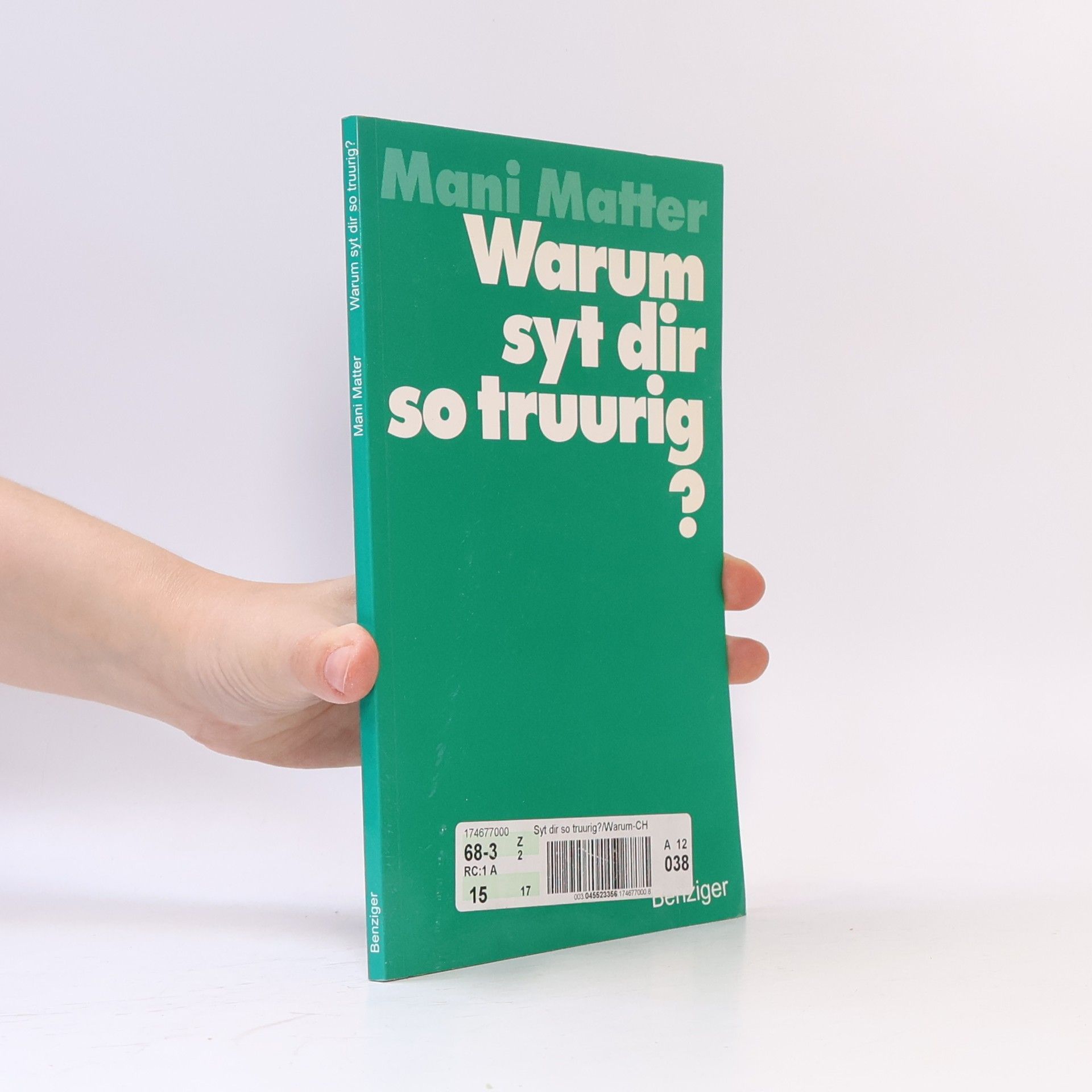 Warum syt dir so truurig? Berndeutsche Chansons