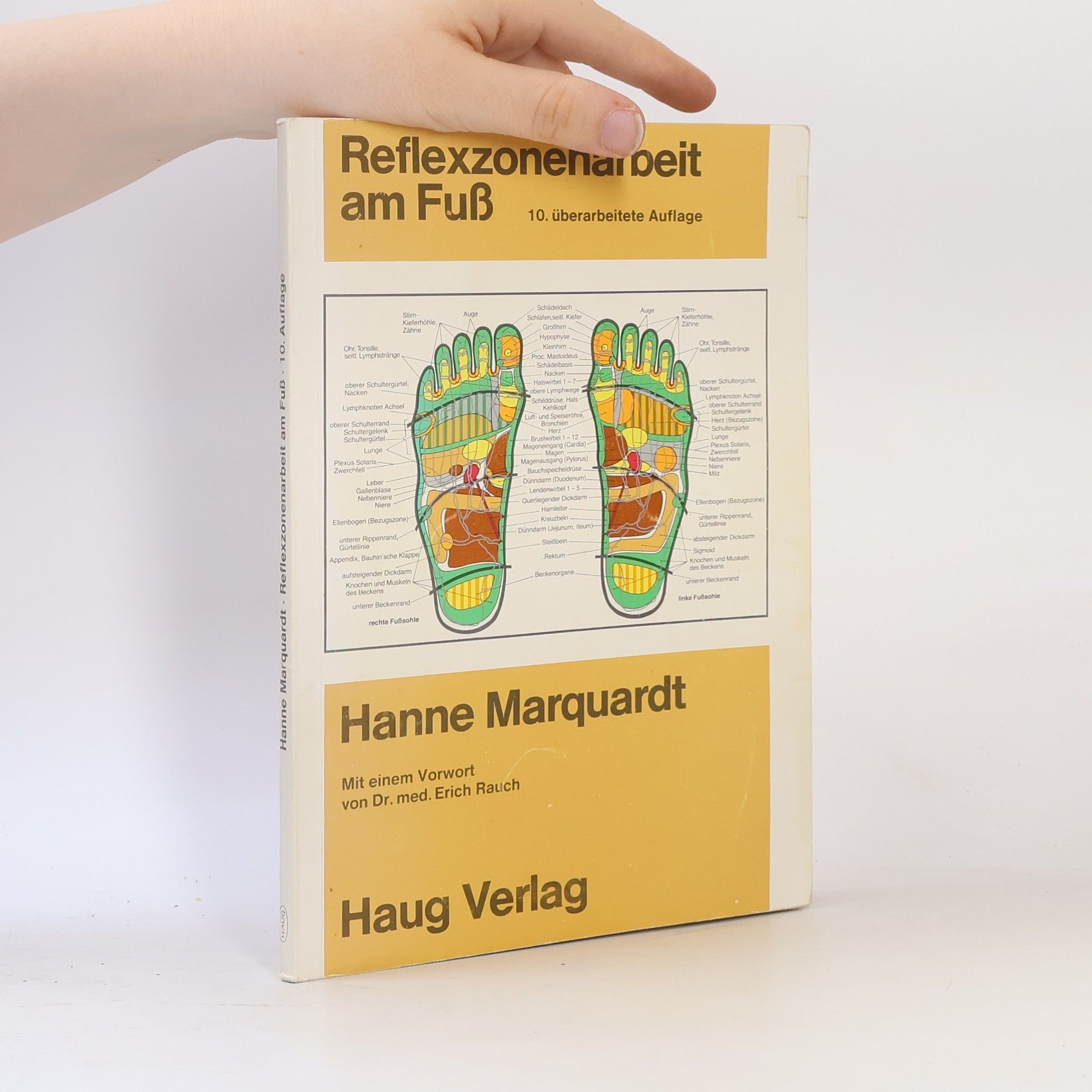 Hanne Marquardt Reflexzonenarbeit am Fuss