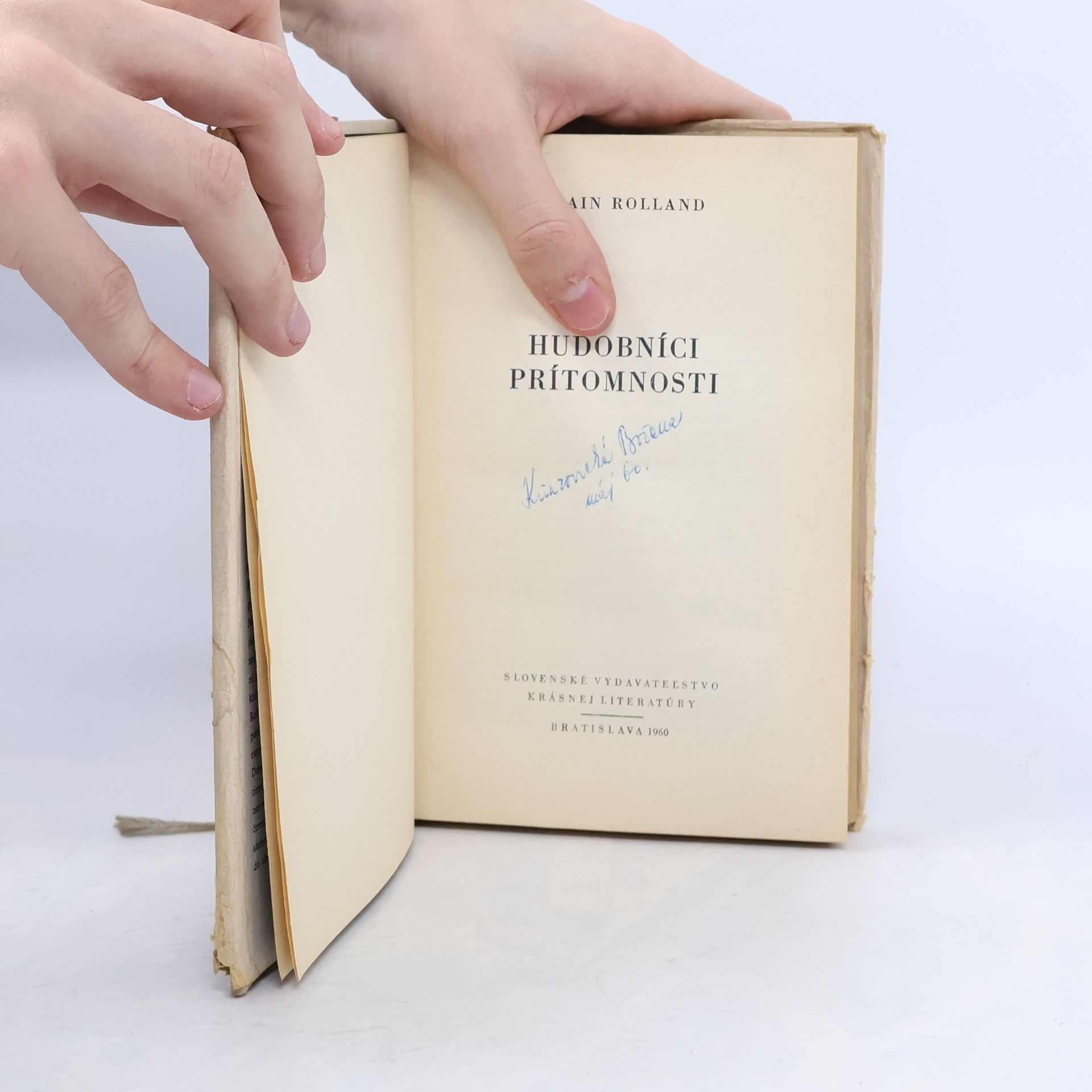 Romain Rolland Hudobníci prítomnosti