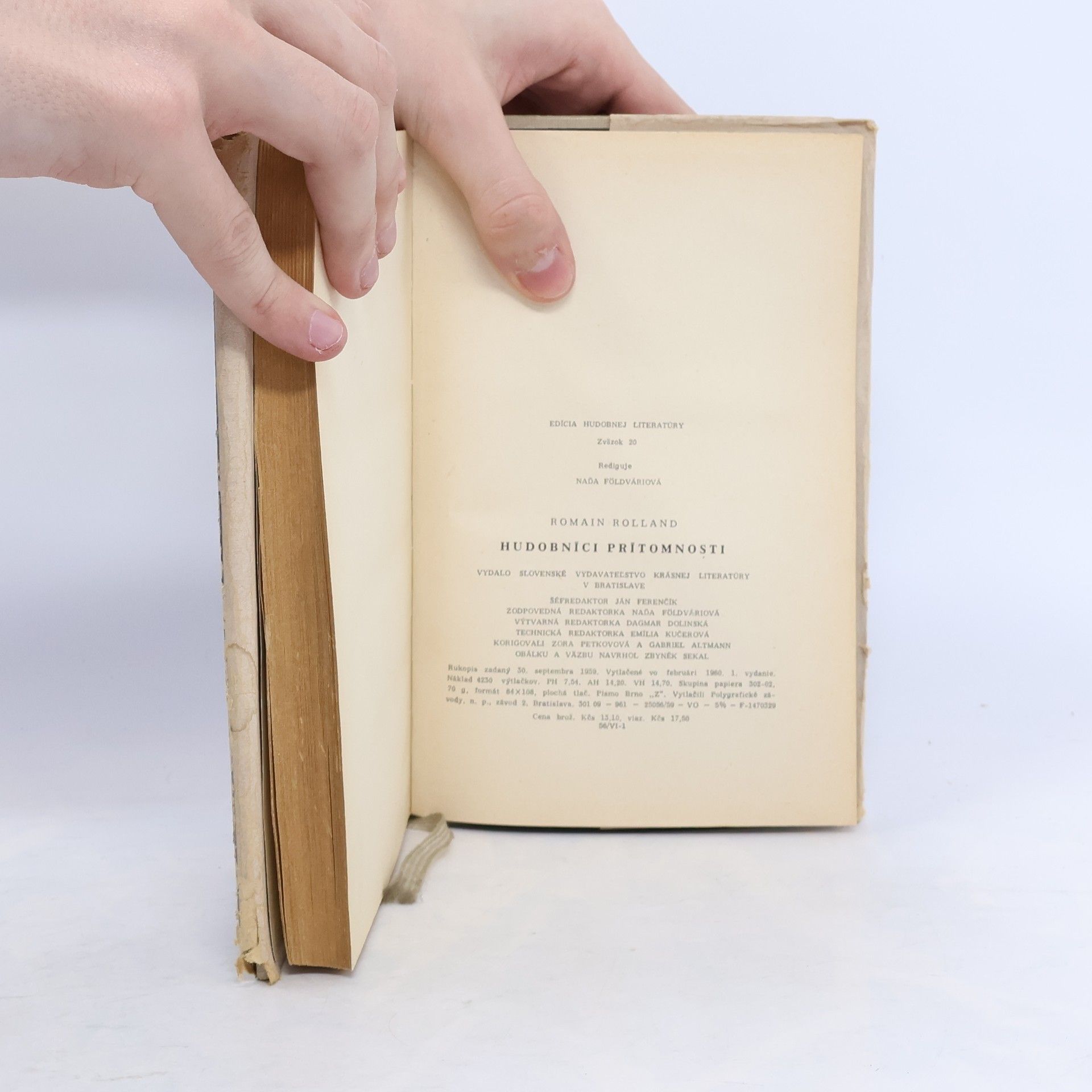 Romain Rolland Hudobníci prítomnosti