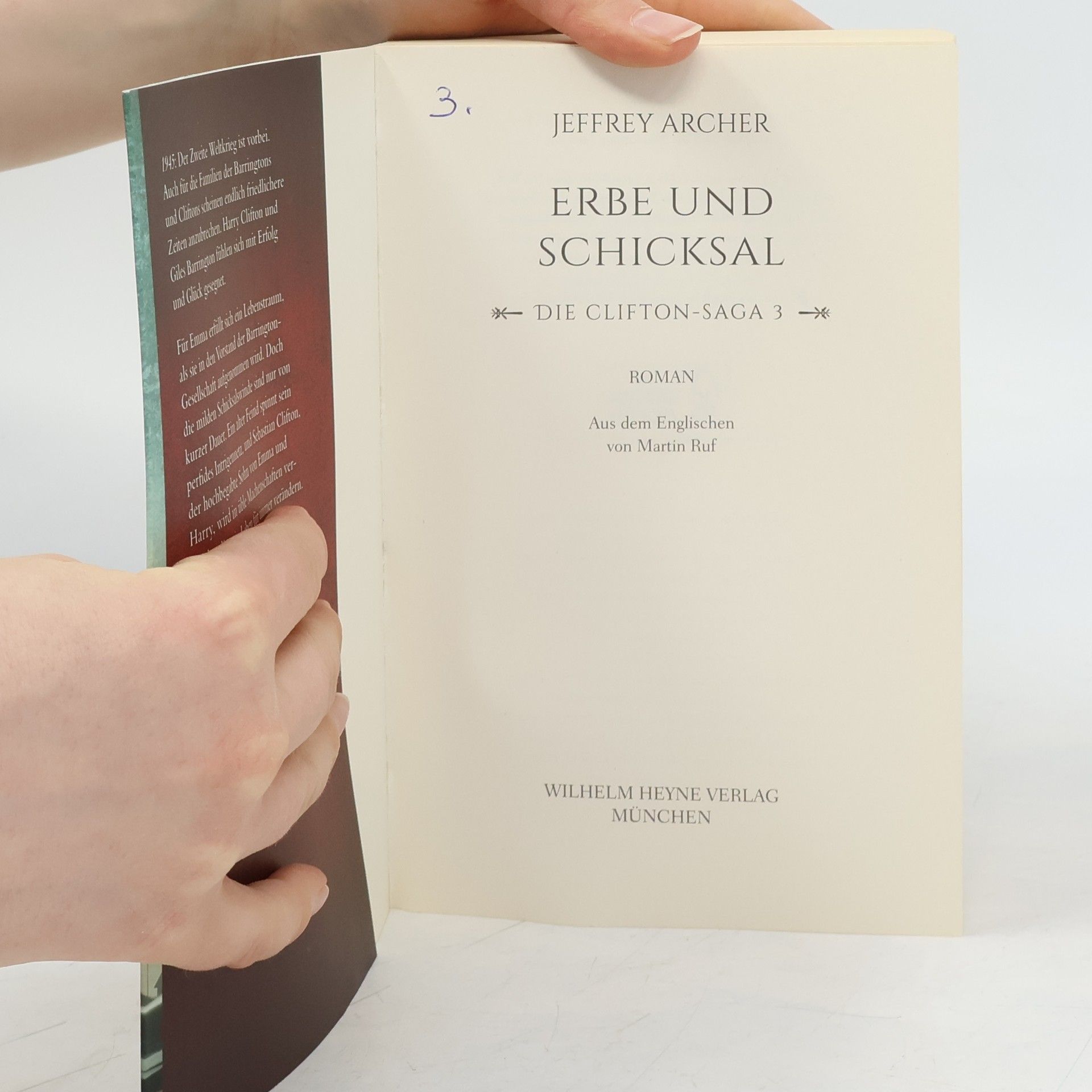 Jeffrey Archer Erbe und Schicksal