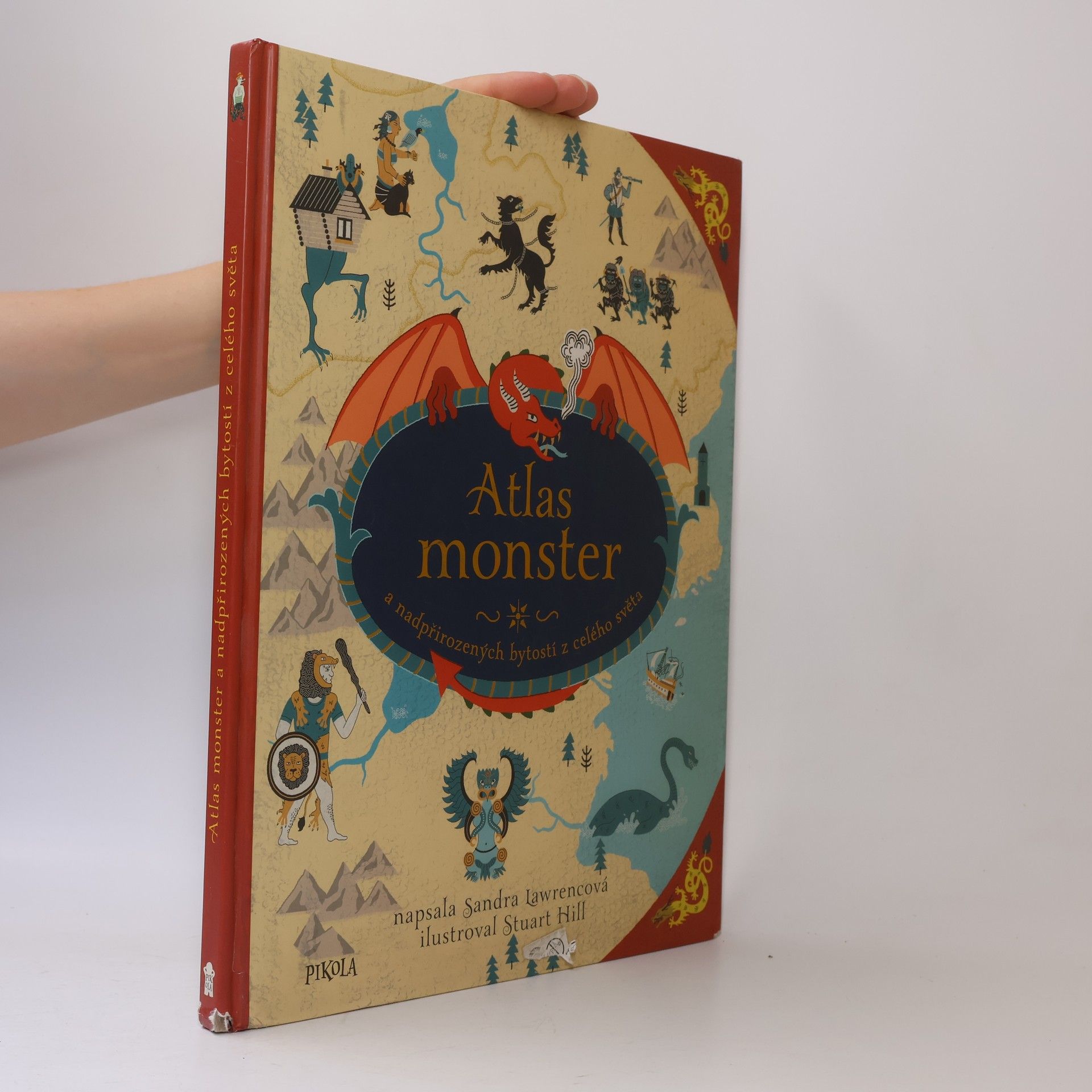 Sandra Lawrence Atlas monster a nadpřirozených bytostí z celého světa
