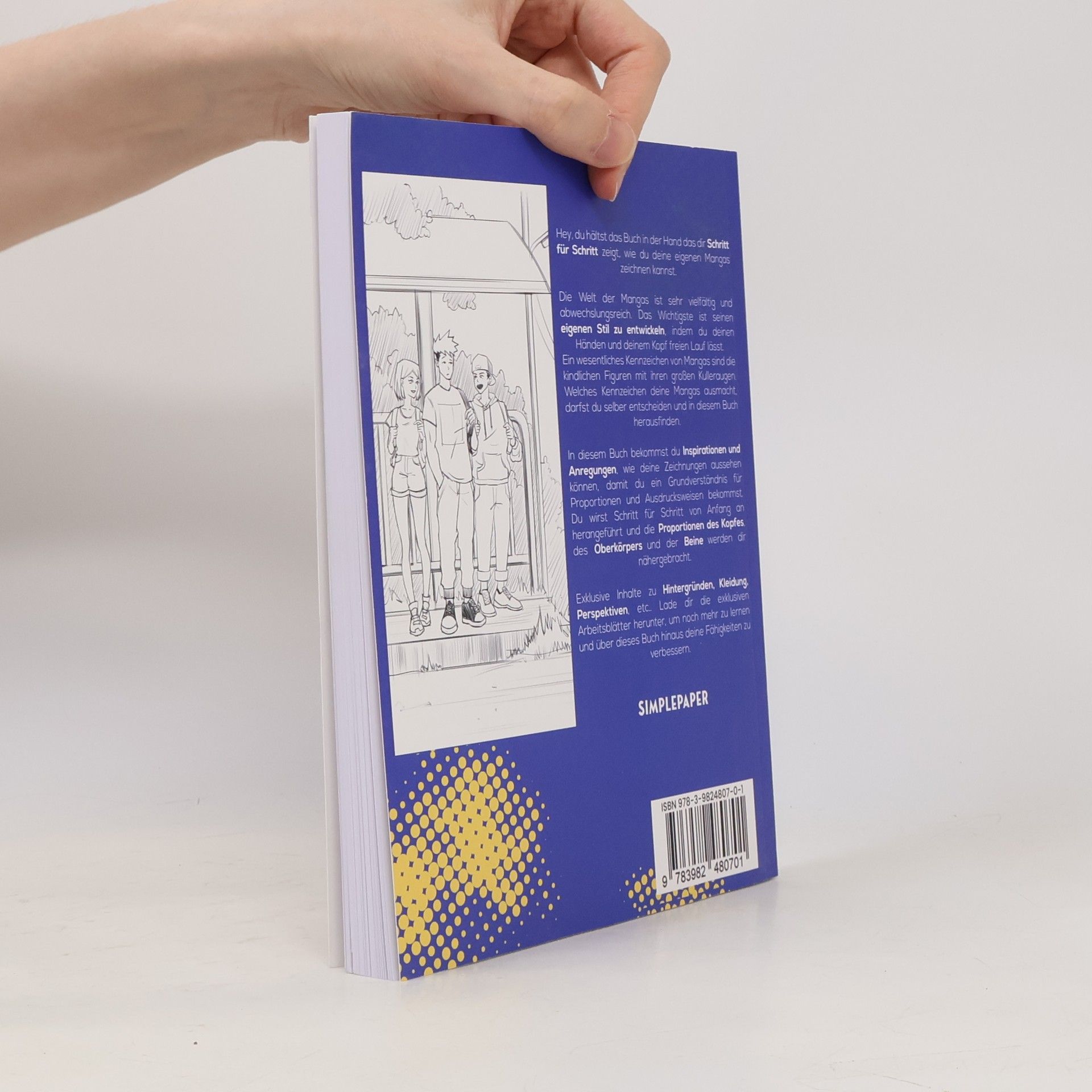 Knecht & Walde GbR SimplePaper Manga zeichnen lernen für Anfänger & Fortgeschrittene