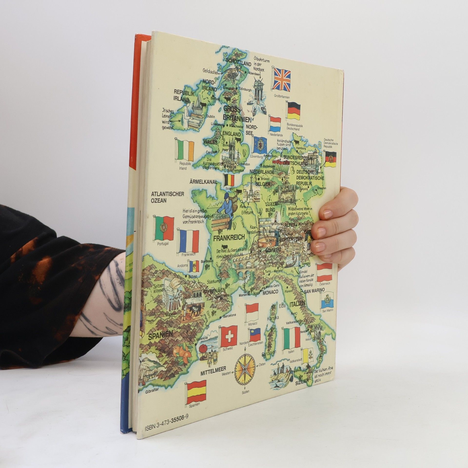 Various authors Kinderatlas. Unsere Erde in Bildem und Karten