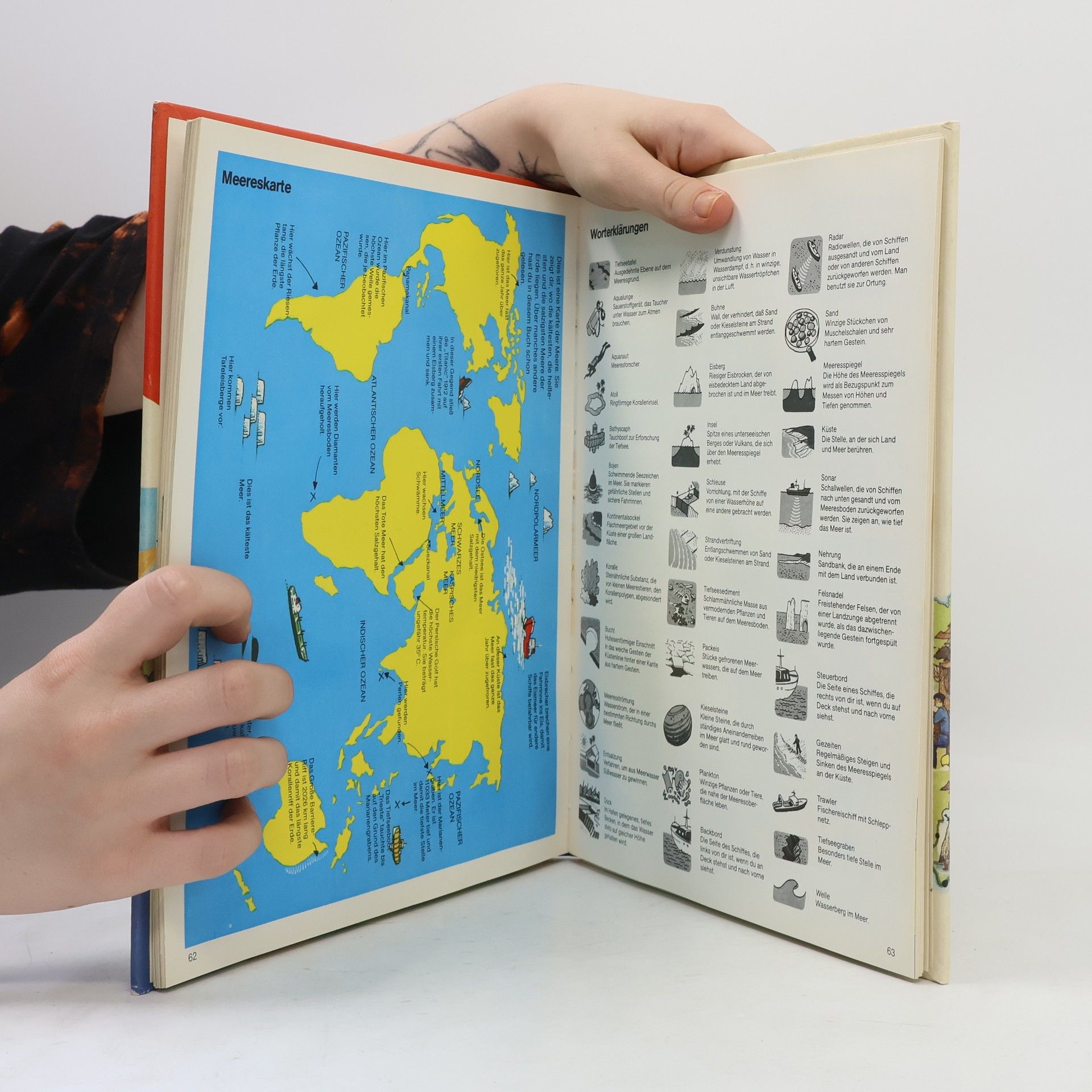Various authors Kinderatlas. Unsere Erde in Bildem und Karten