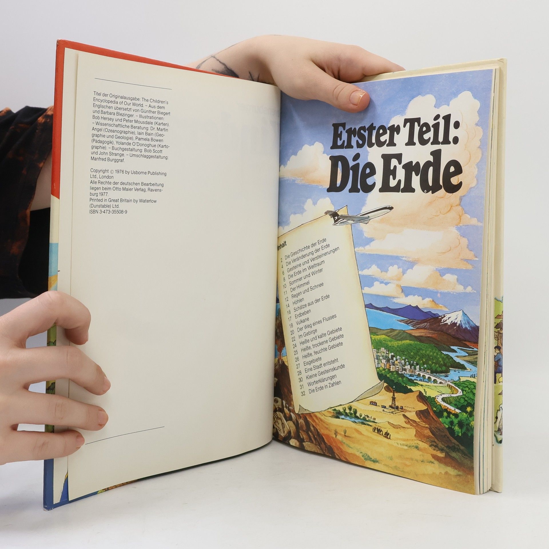 Various authors Kinderatlas. Unsere Erde in Bildem und Karten