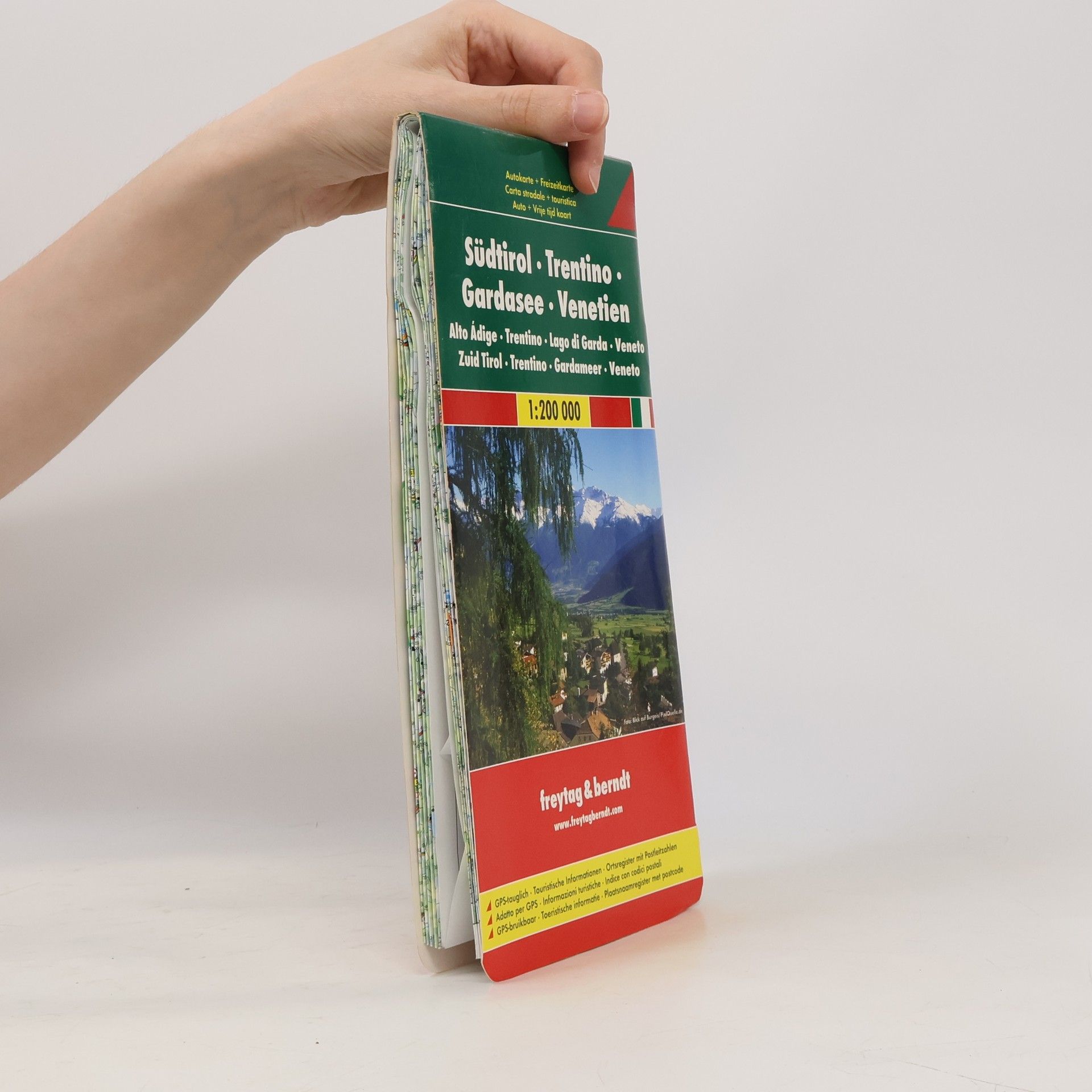 Autorenkollektiv freytag & berndt Auto + Freizeitkarten: Südtirol - Trentino - Gardasee - Venetien, Autokarte 1:200.000
